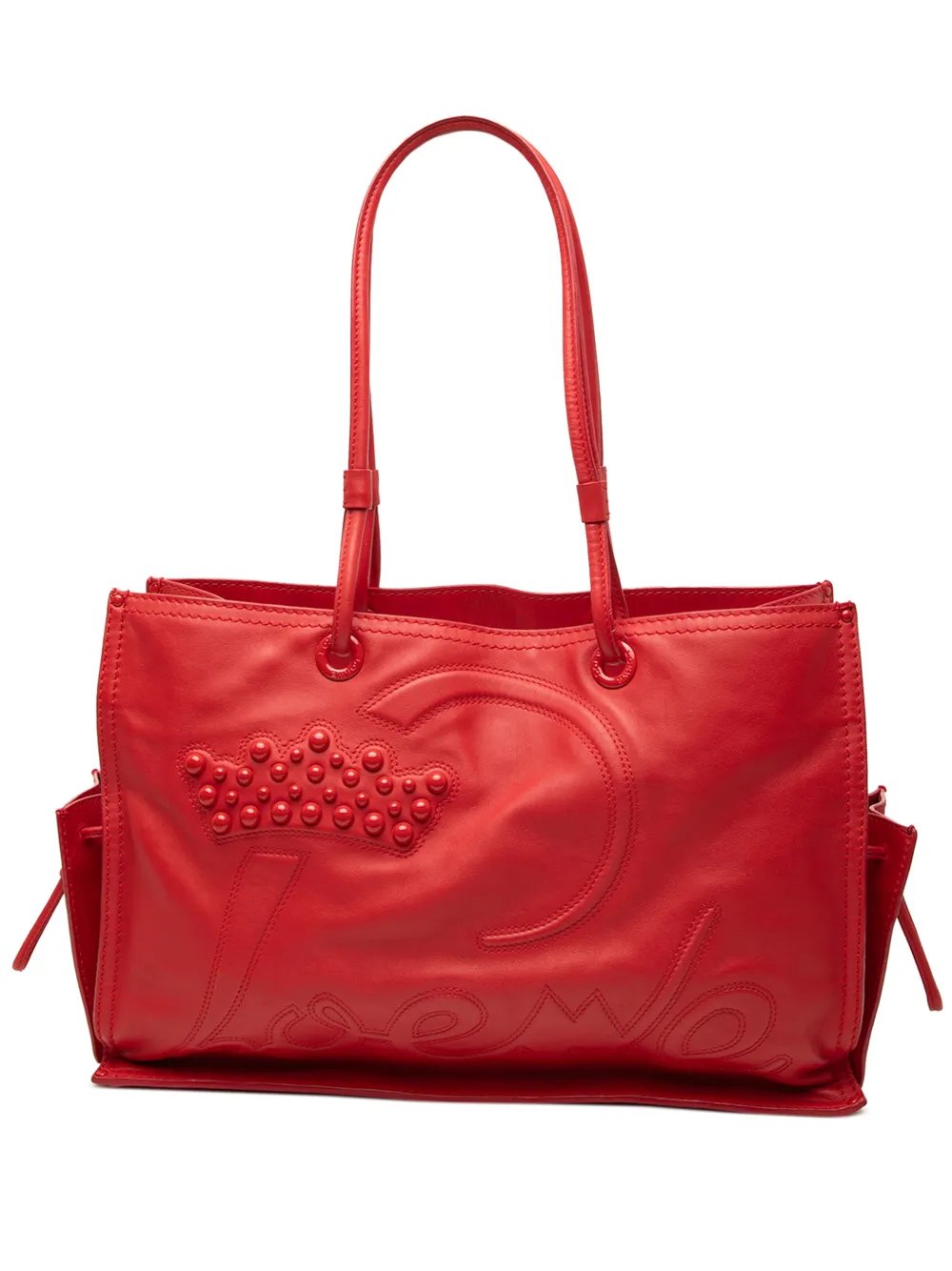 2006 Studded Leather Crown tote bag