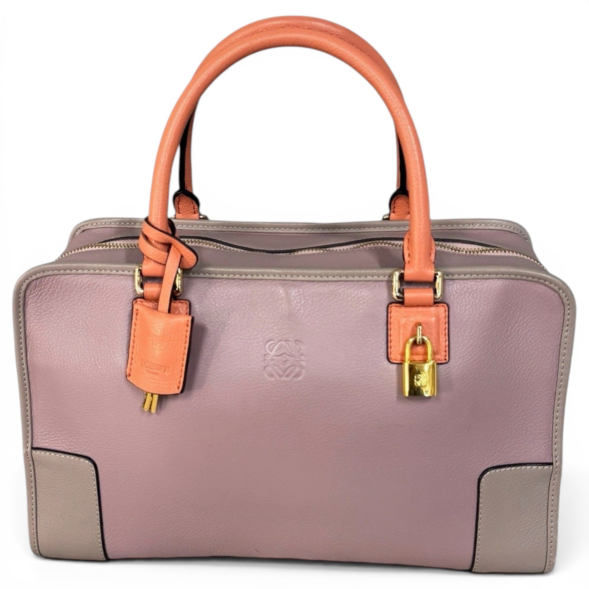Leather handbag