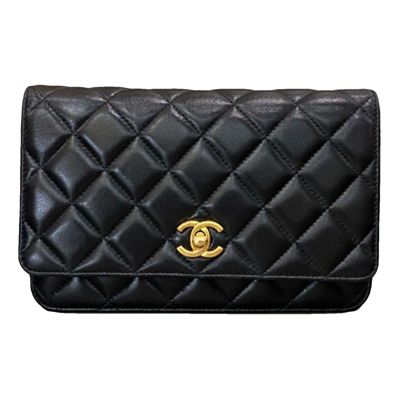 Wallet On Chain Timeless/Classique leather crossbody bag