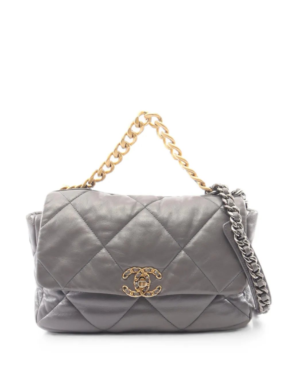 19 CC-logo shoulder bag