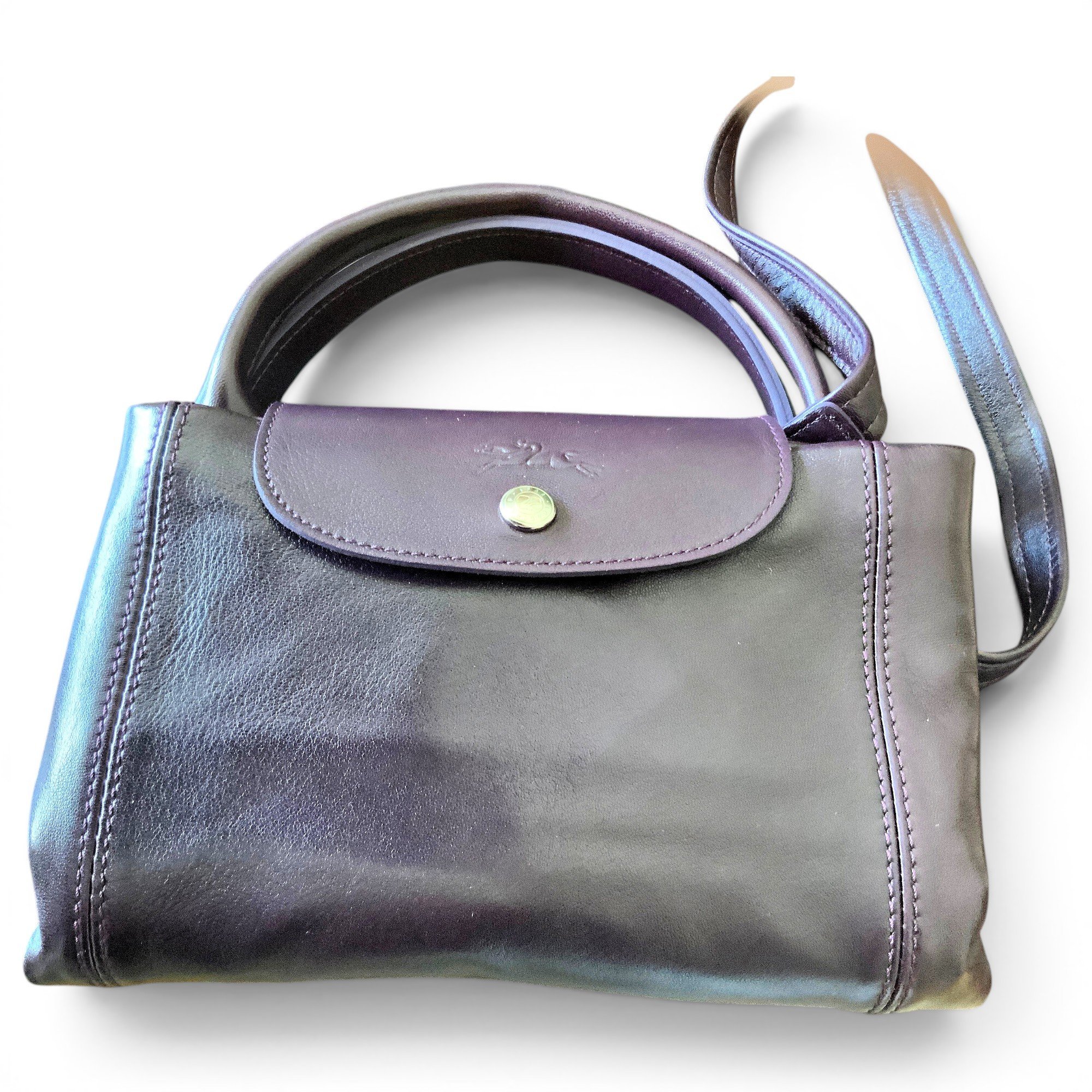 Leather handbag