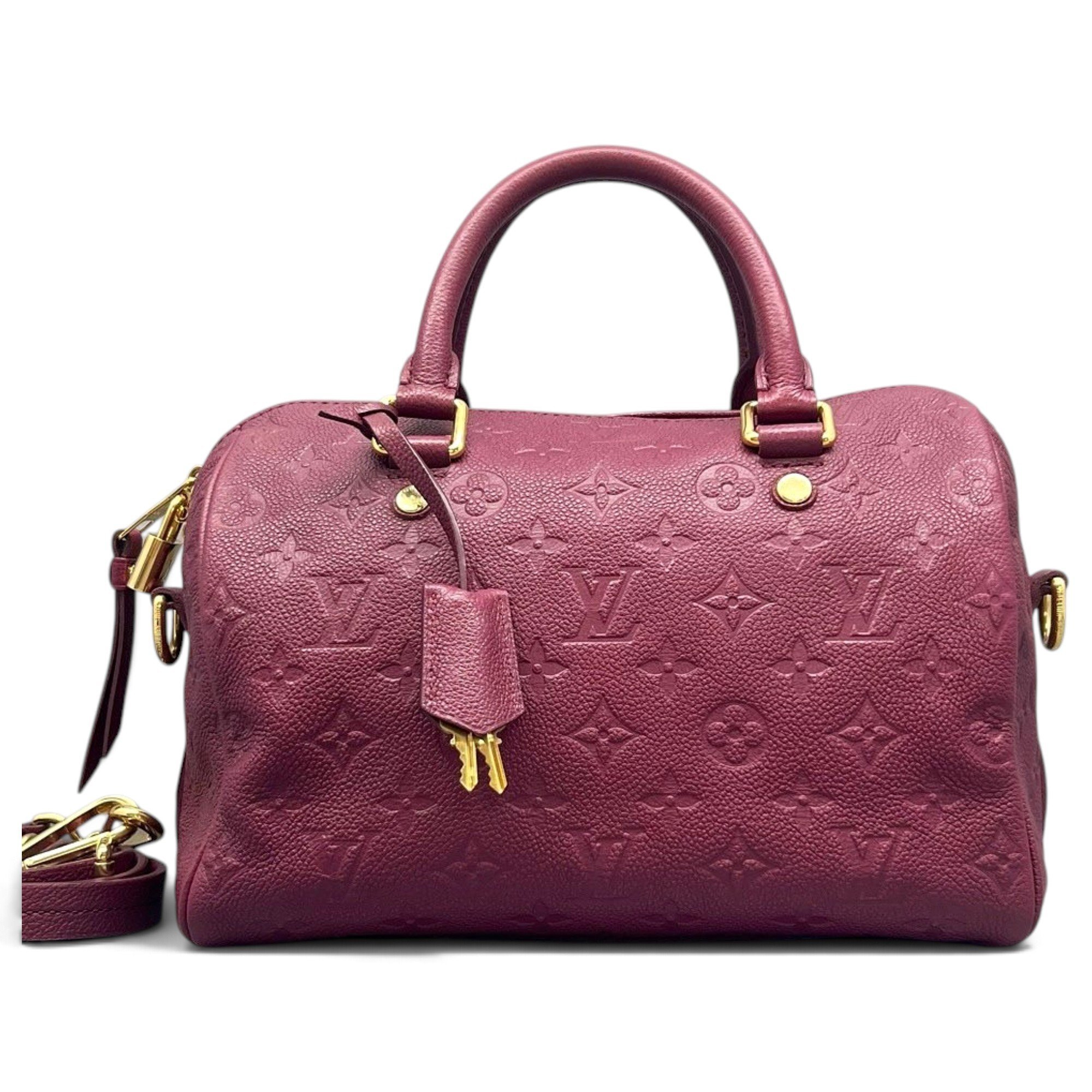 Speedy Bandoulière leather handbag