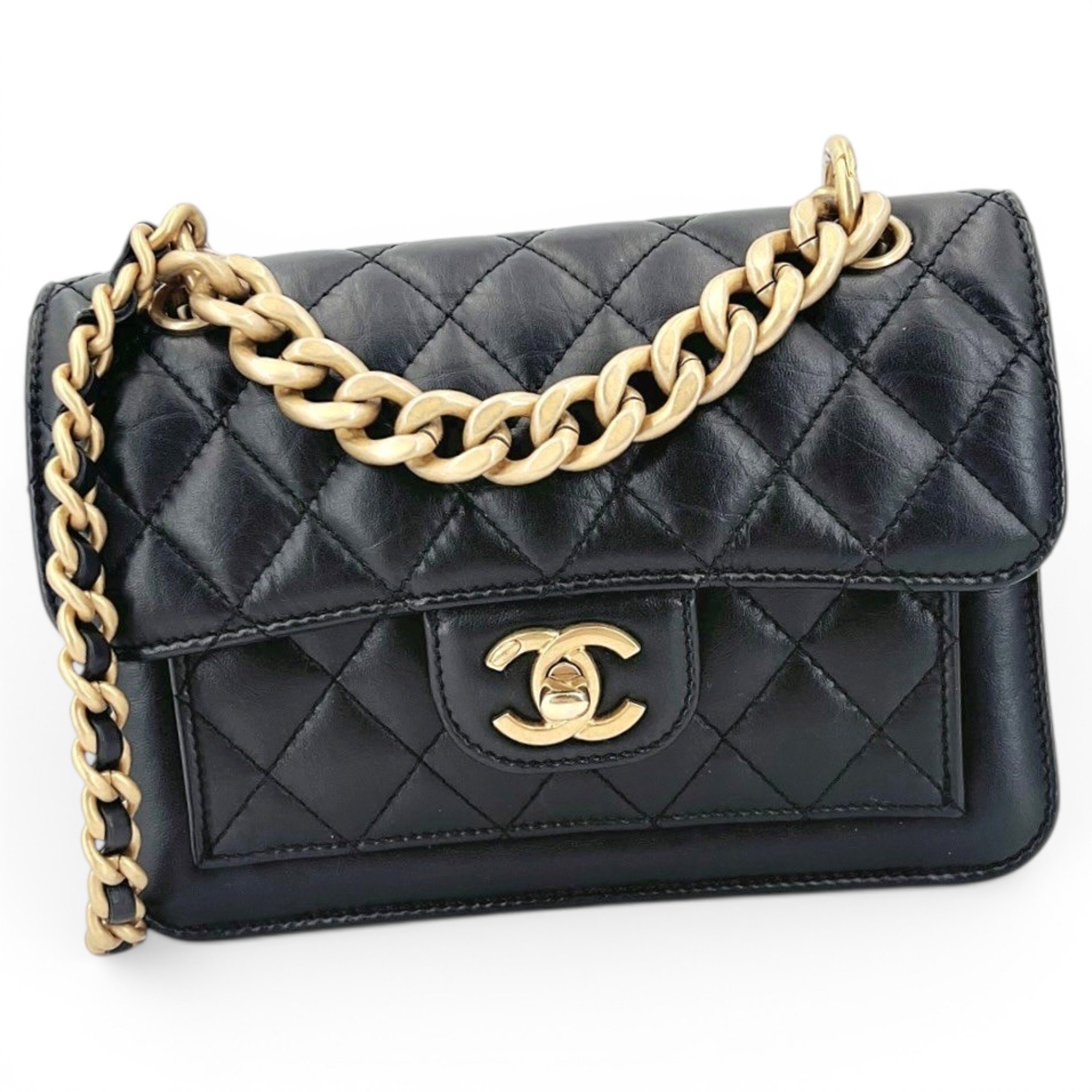 Leather handbag