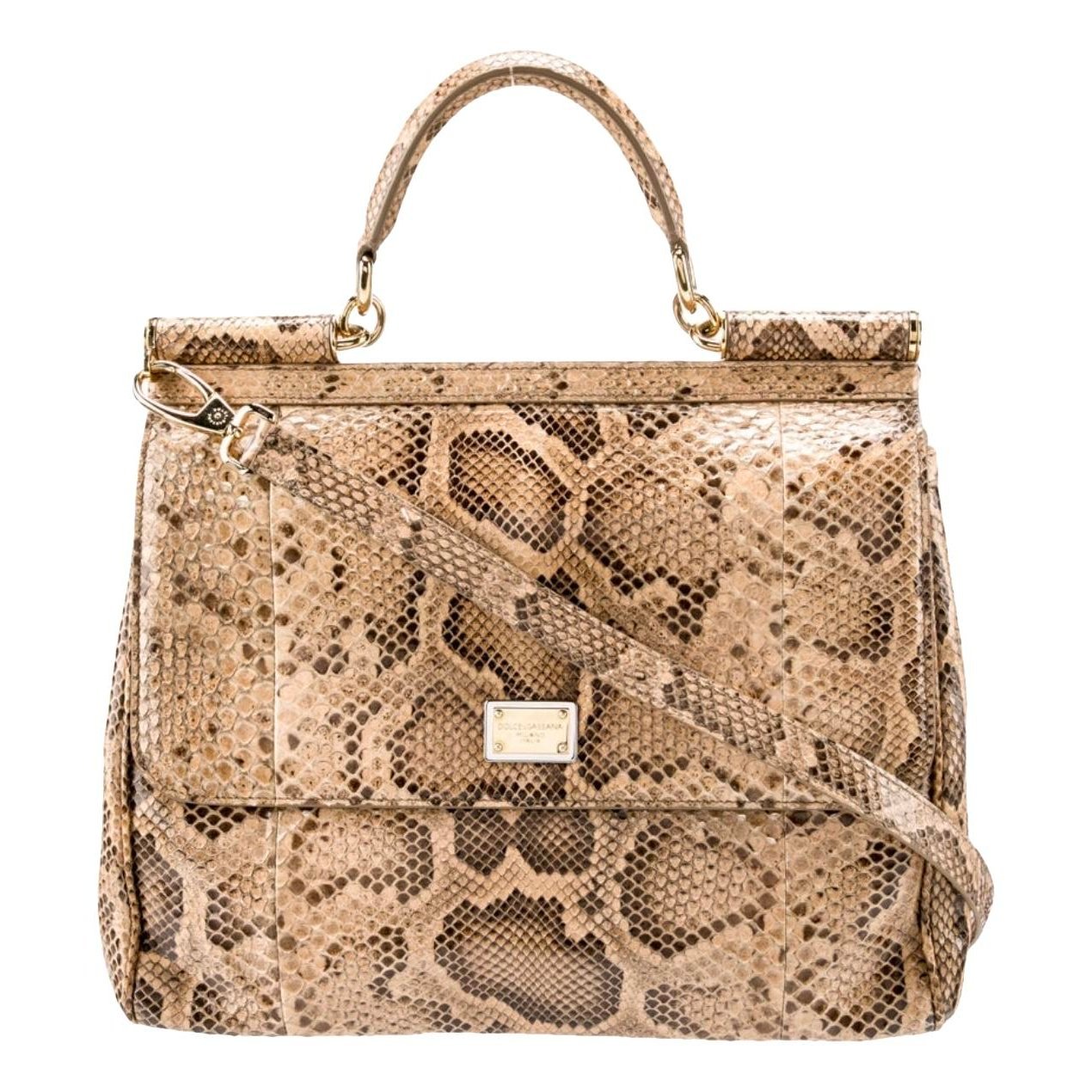 Dolce & Gabbana Sicily leather handbag