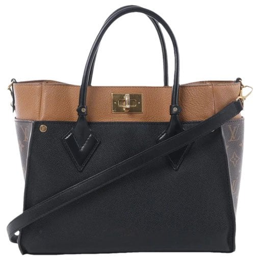 On My Side leather handbag