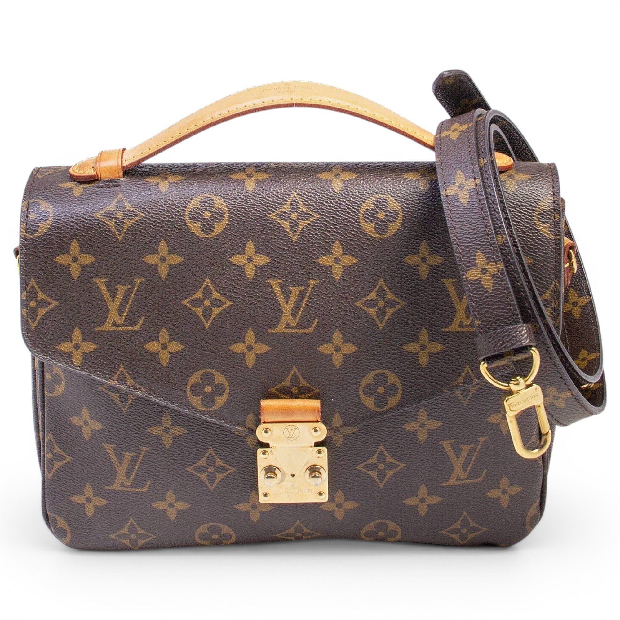 Metis leather satchel