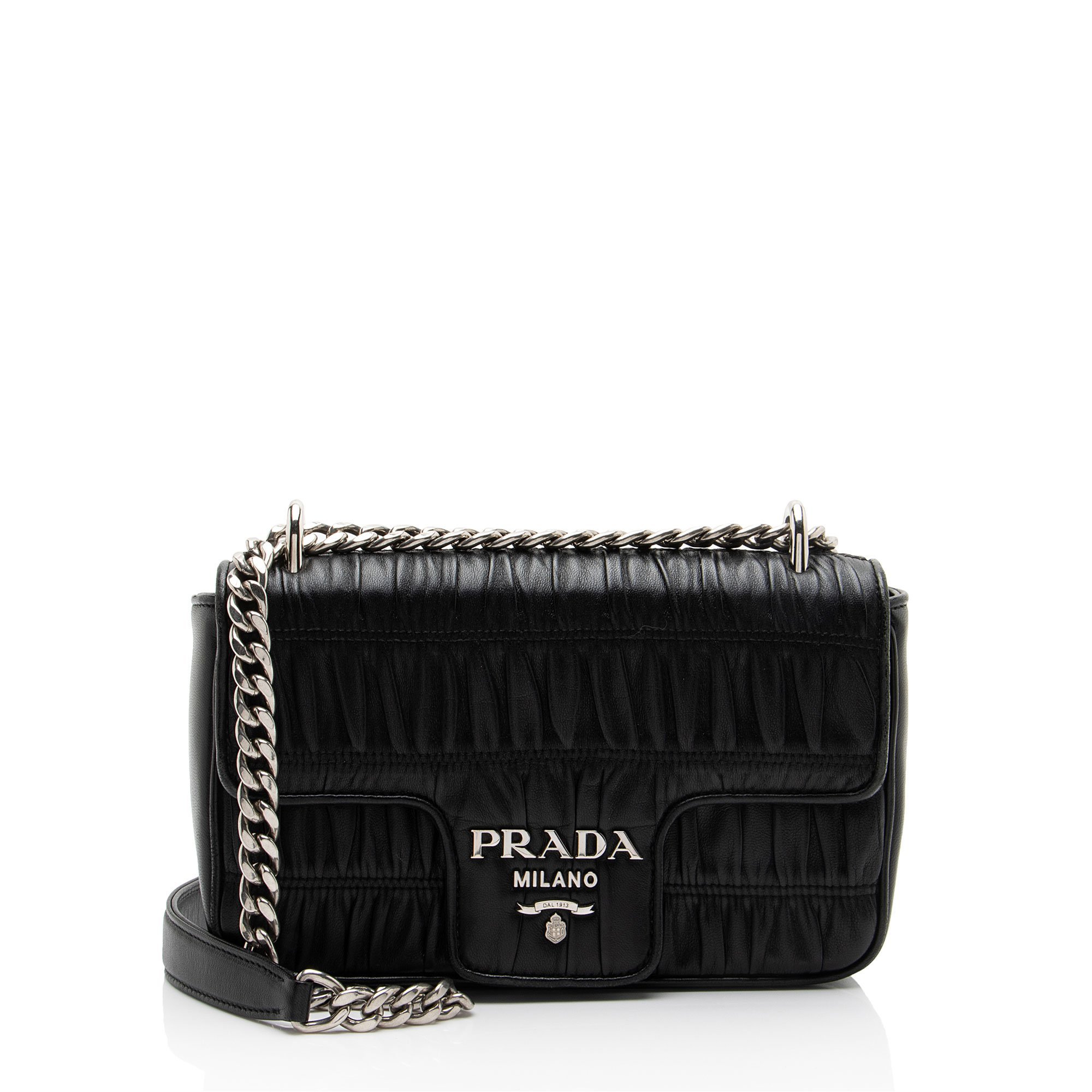 Leather crossbody bag