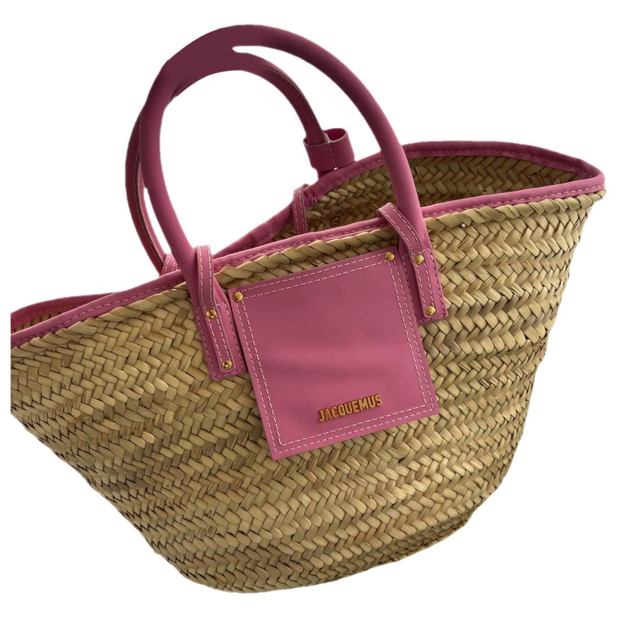 Le Grand Panier leather tote