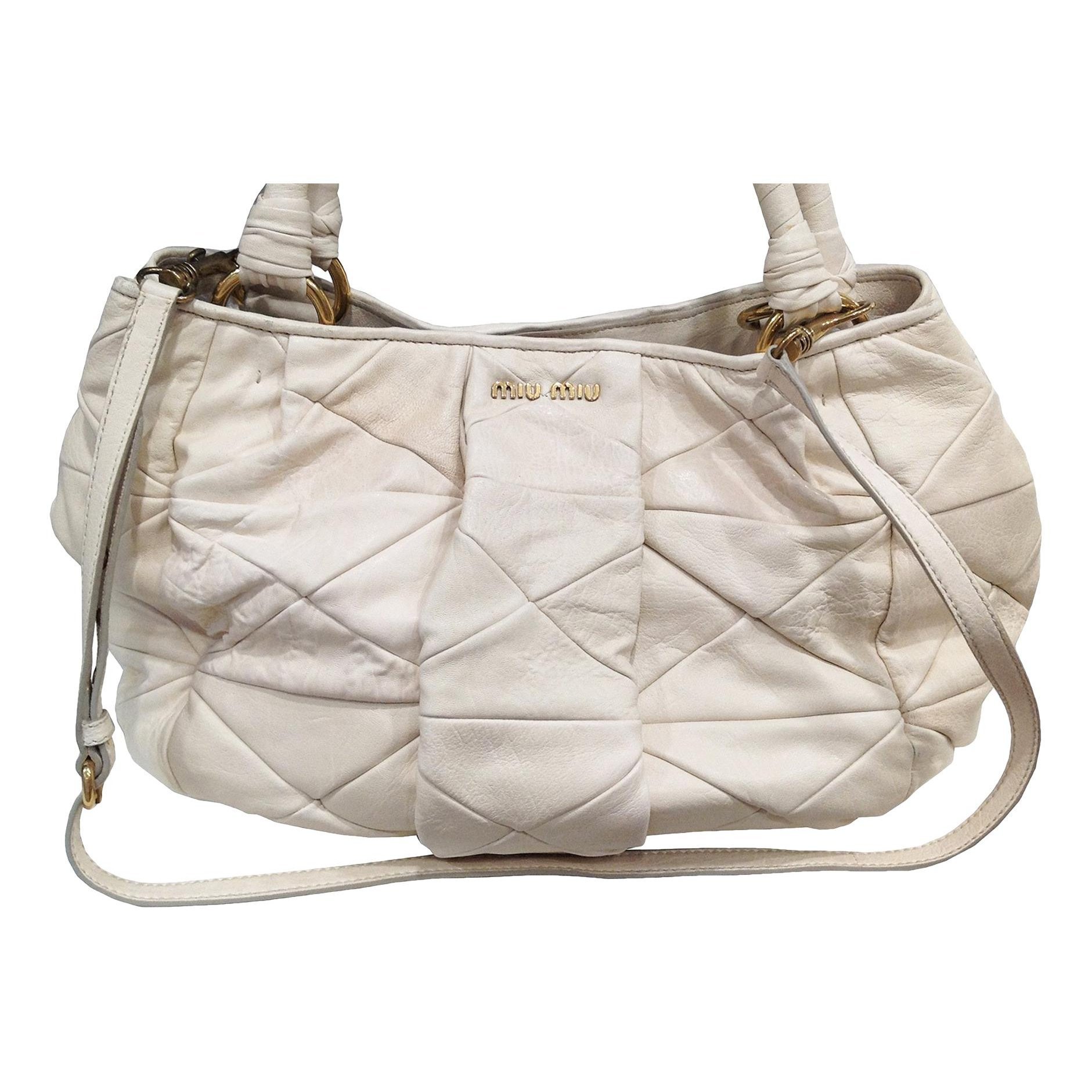 Leather tote