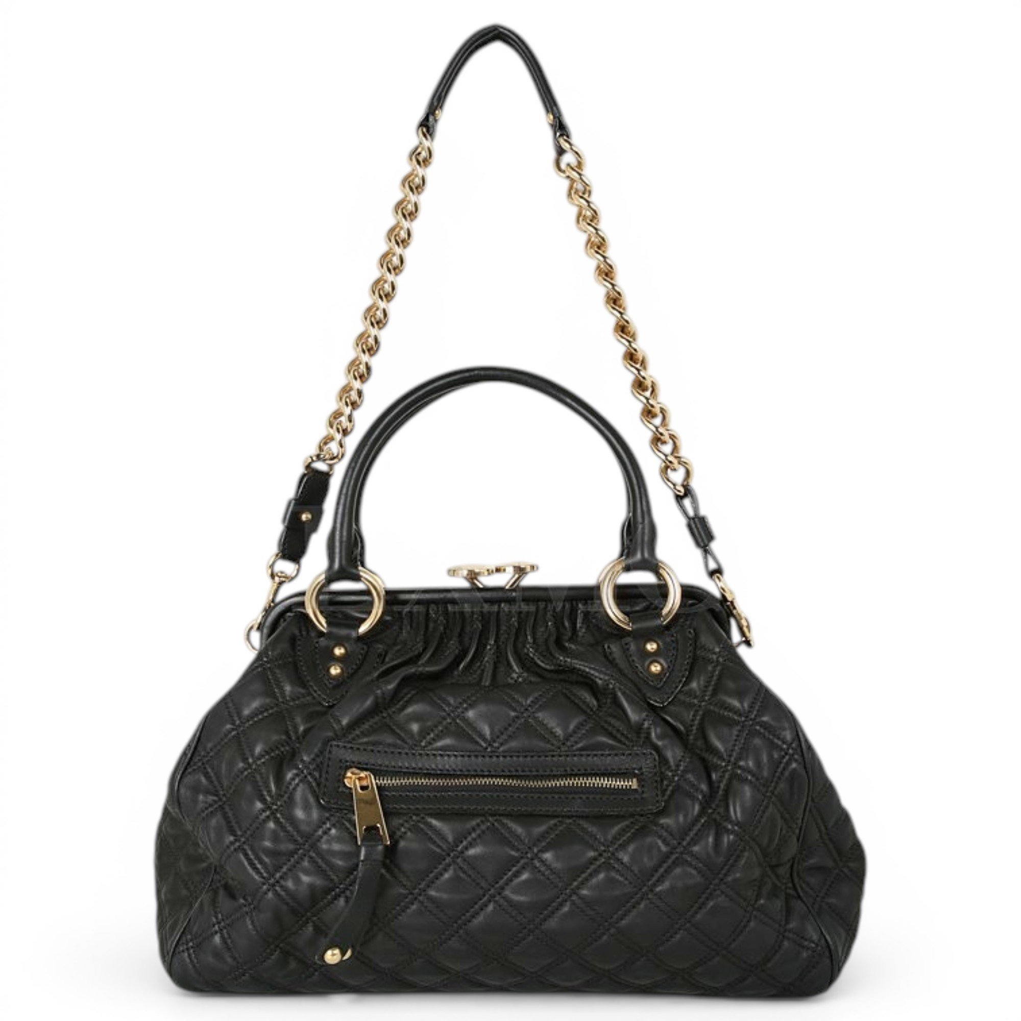 Stam leather handbag