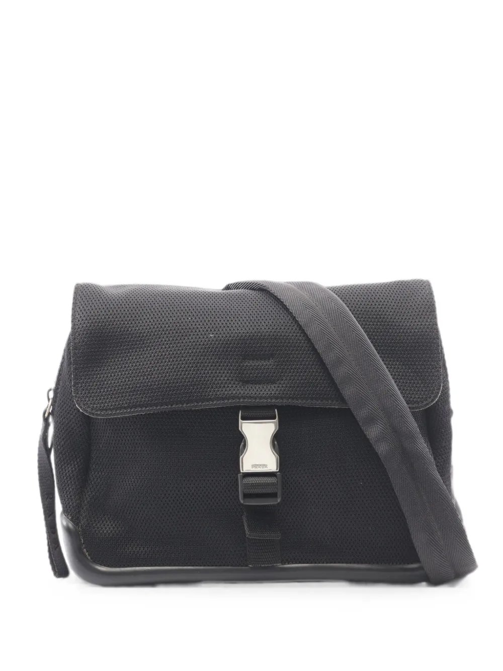 2000s buckle-fastening shoulder bag
