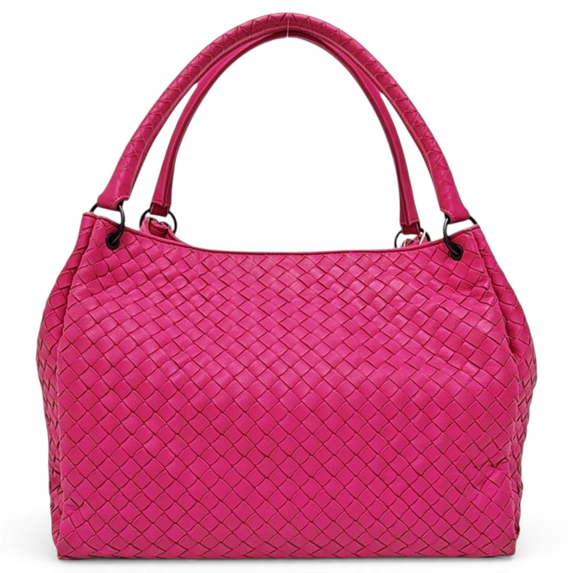 Parachute leather handbag