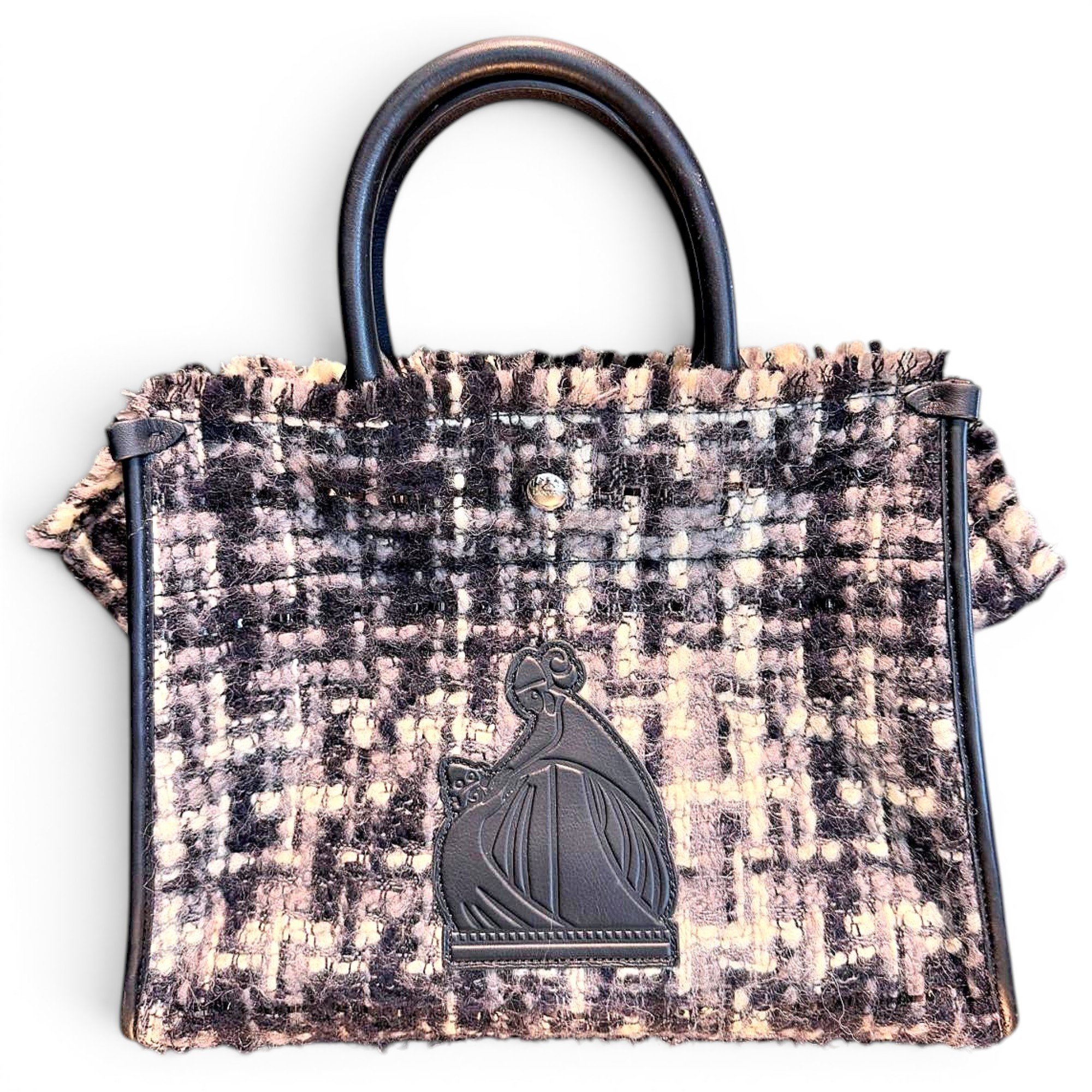 Tweed tote