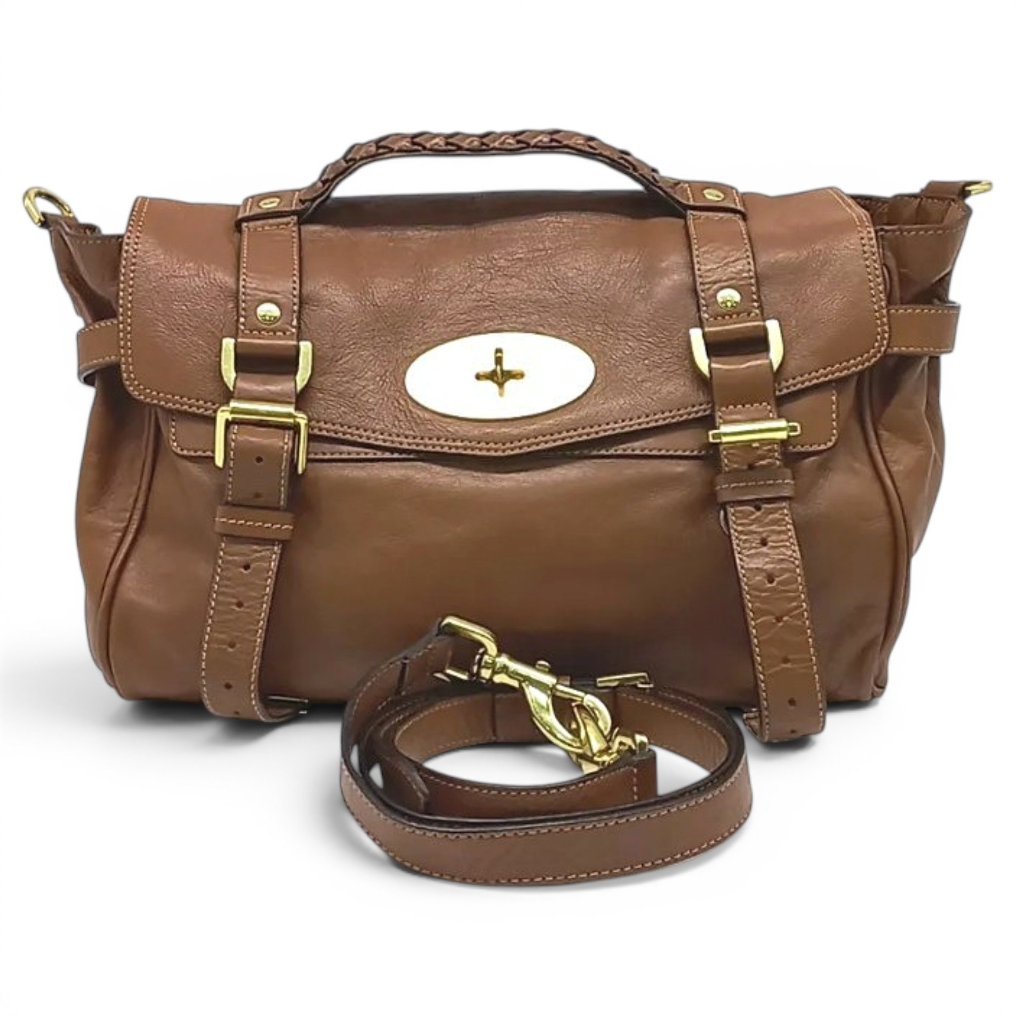 Alexa leather handbag