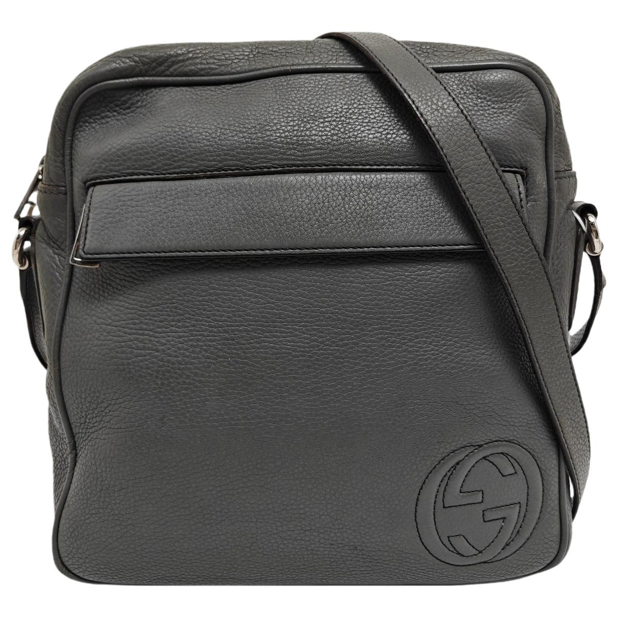 Leather crossbody bag