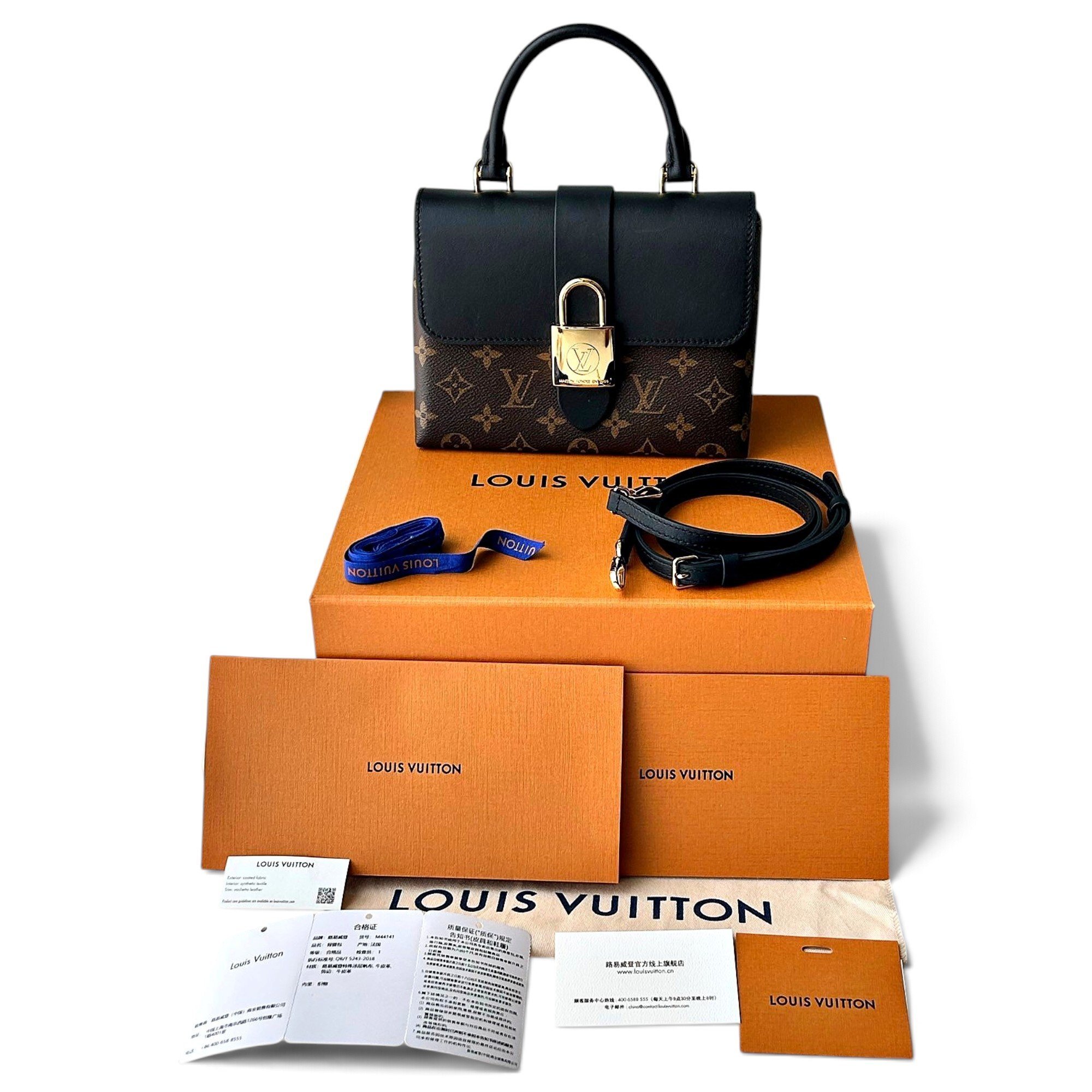 Locky BB leather handbag