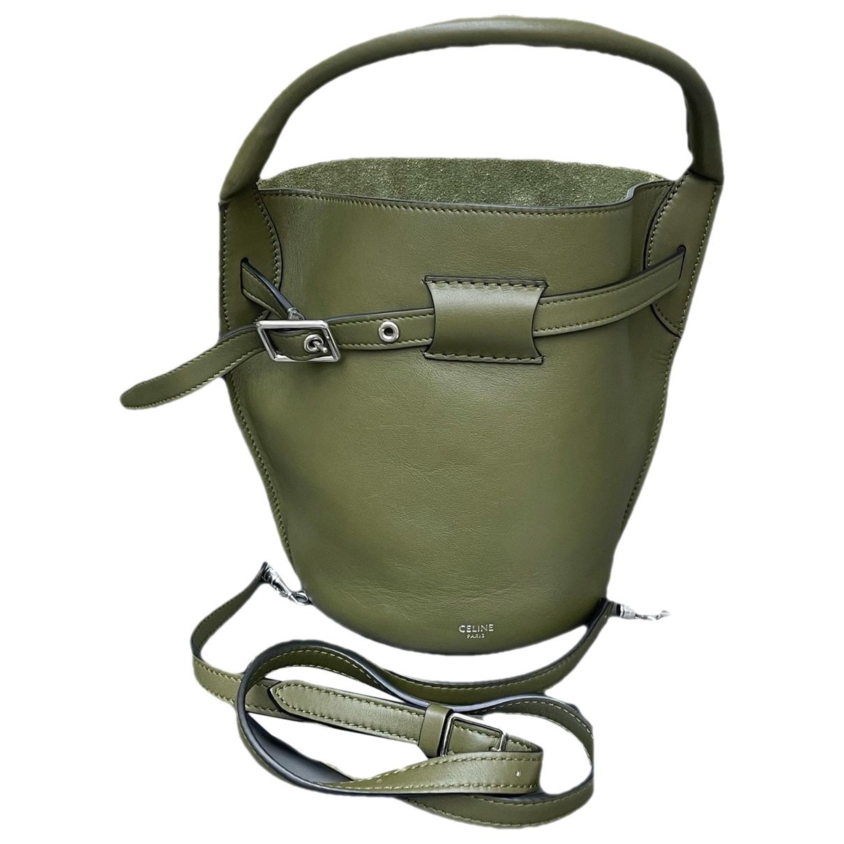 Big Bag leather handbag
