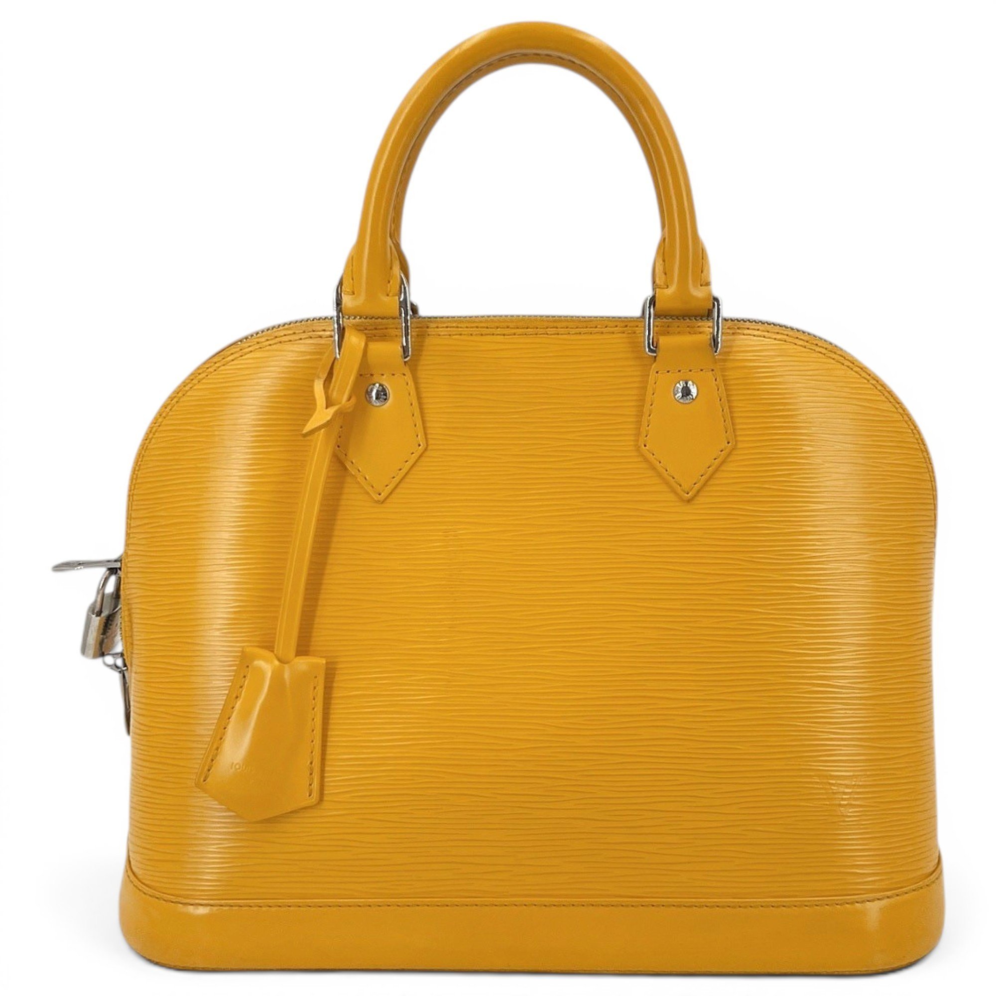 Alma leather handbag
