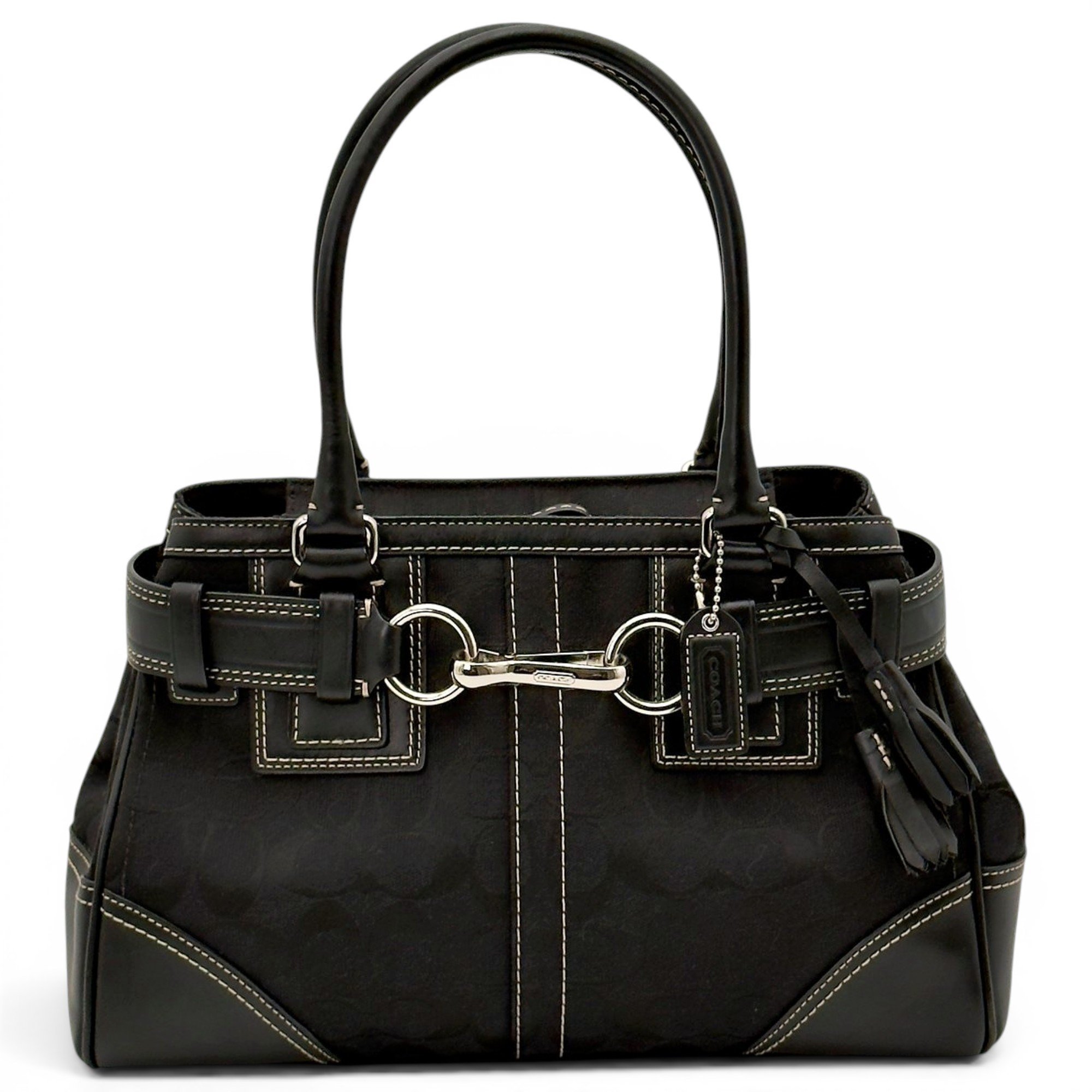 Hamilton Hobo leather handbag