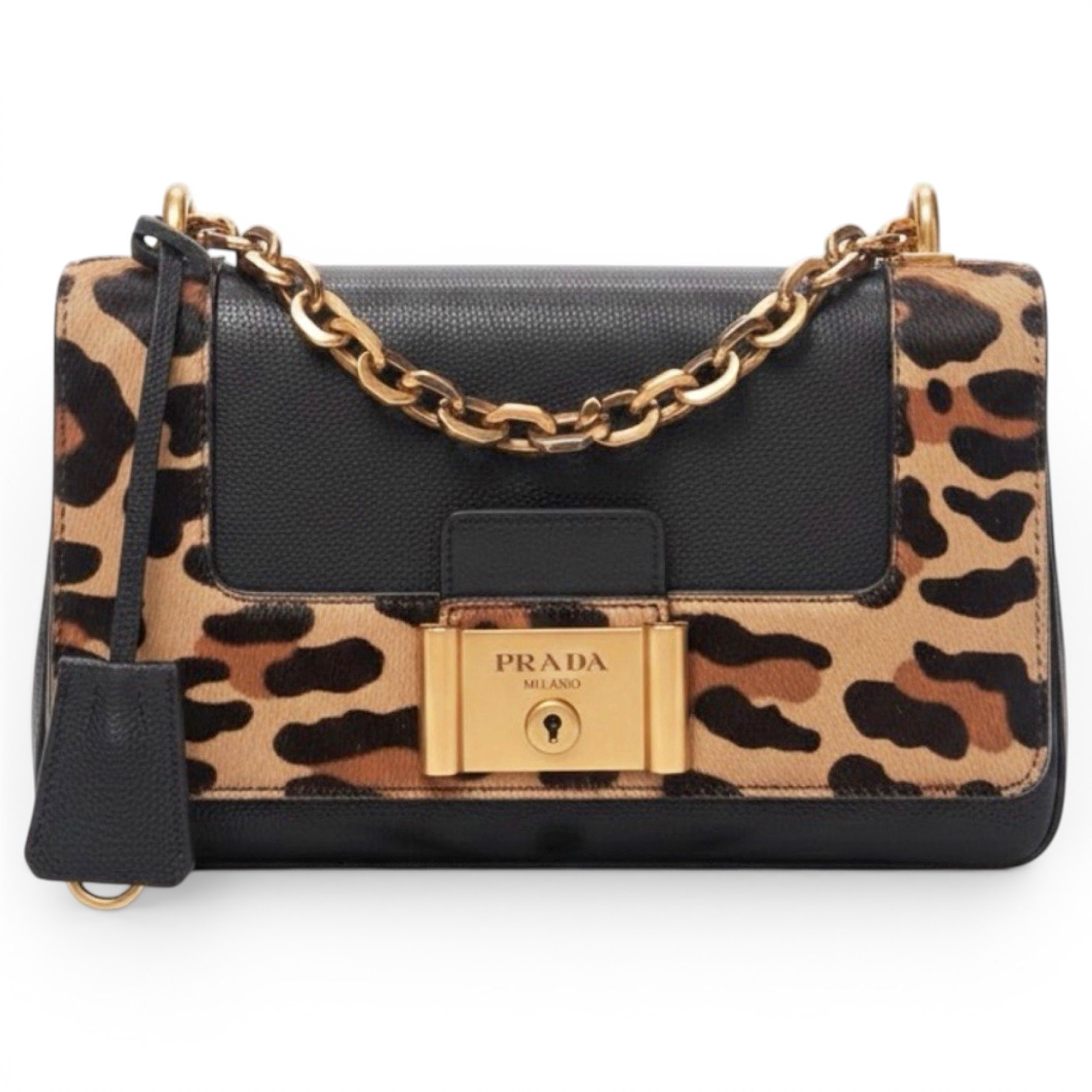 Cahier leather handbag