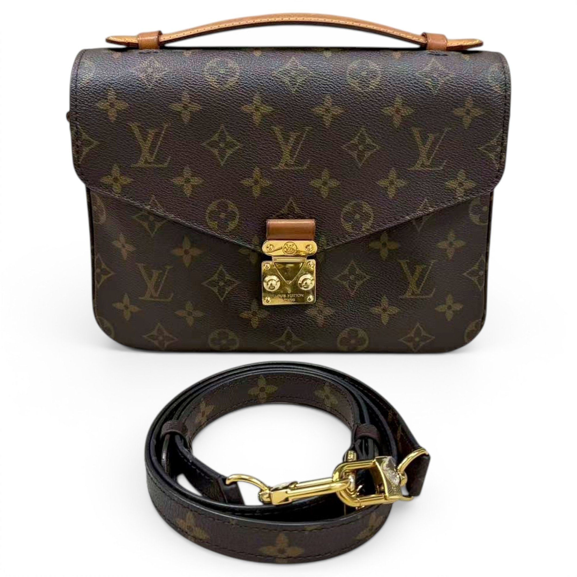 Metis leather crossbody bag