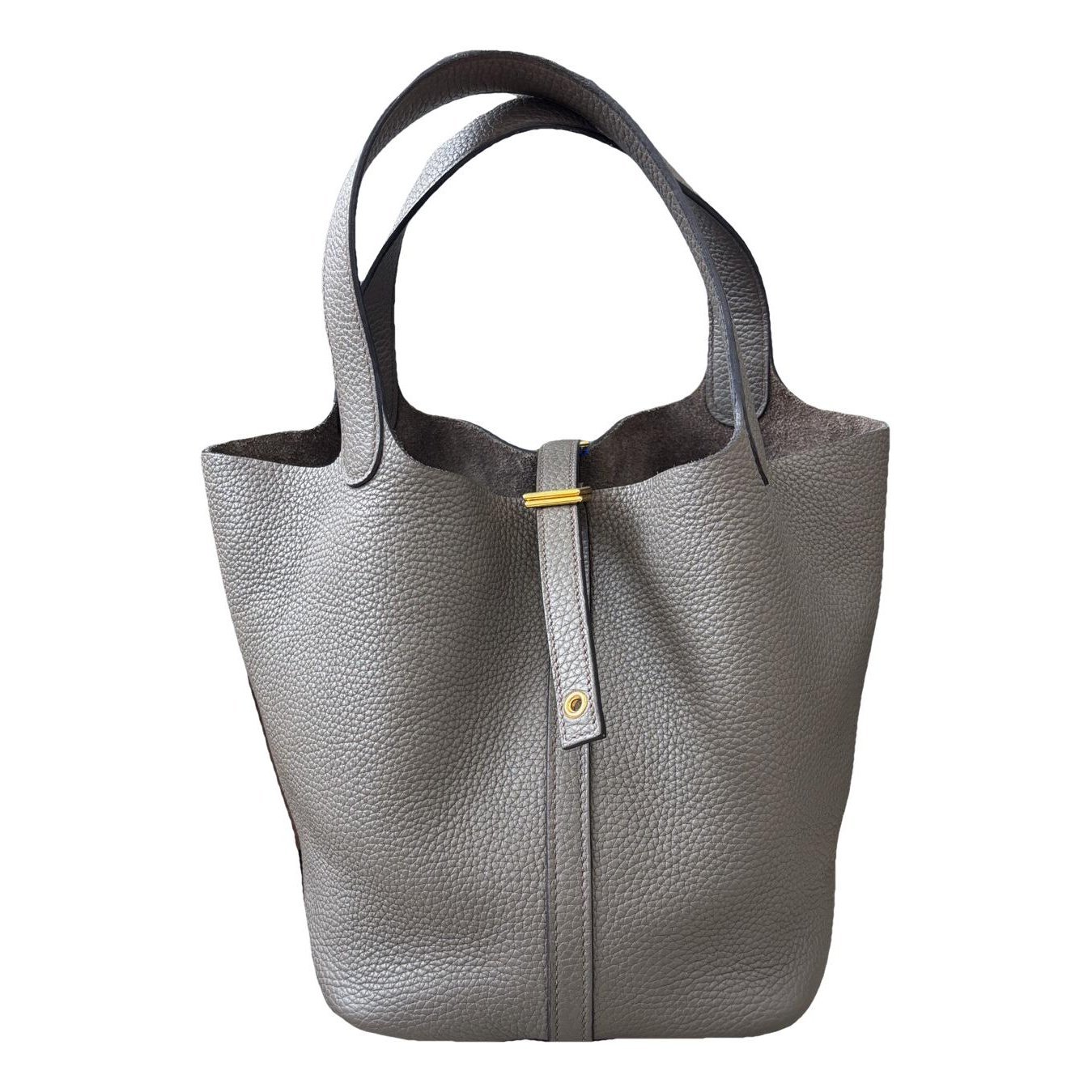 Picotin leather handbag