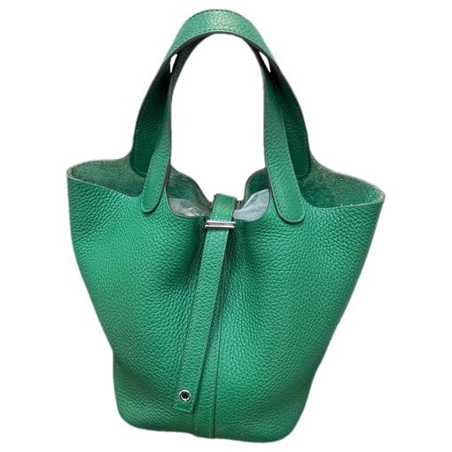 Picotin leather handbag