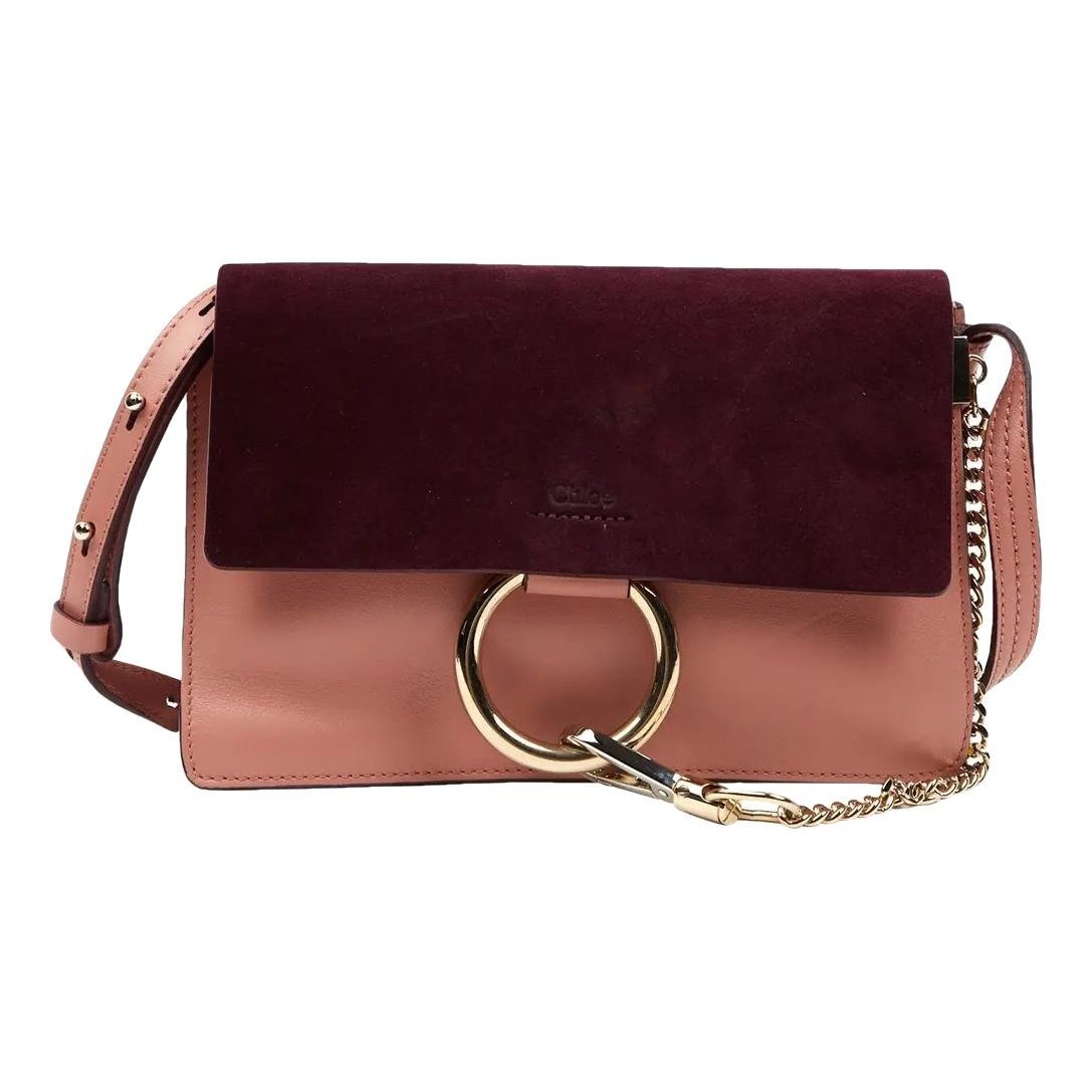 Faye leather handbag
