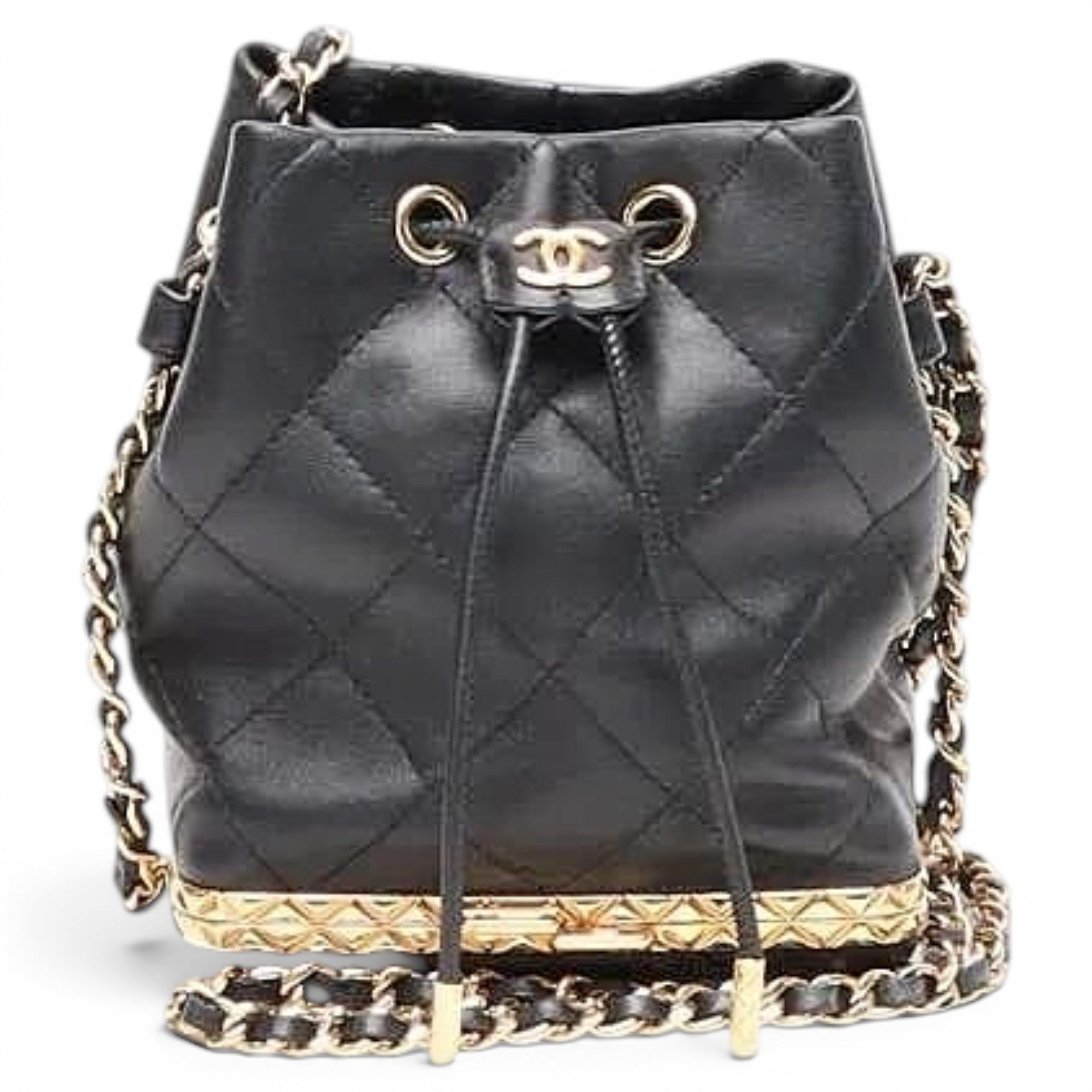 Gabrielle Bucket leather crossbody bag