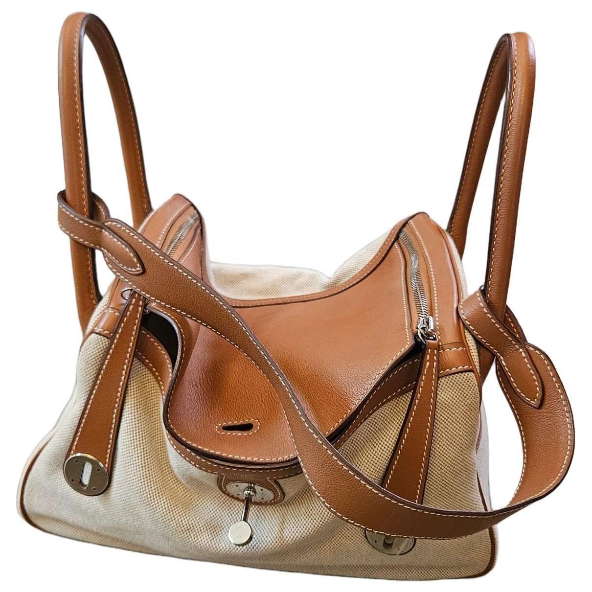 Lindy leather handbag