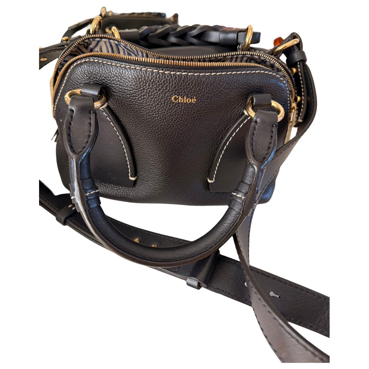 Daria leather handbag