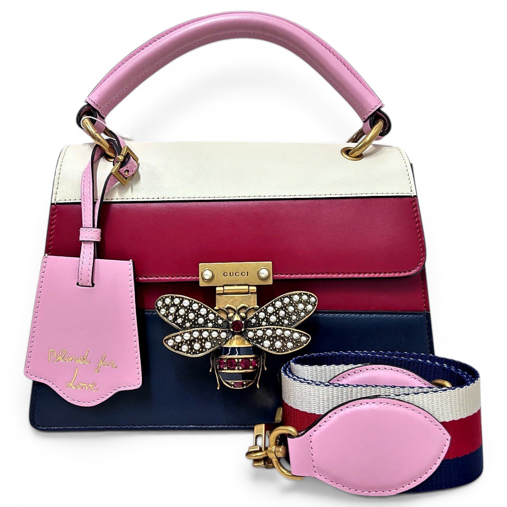 Queen Margaret leather handbag