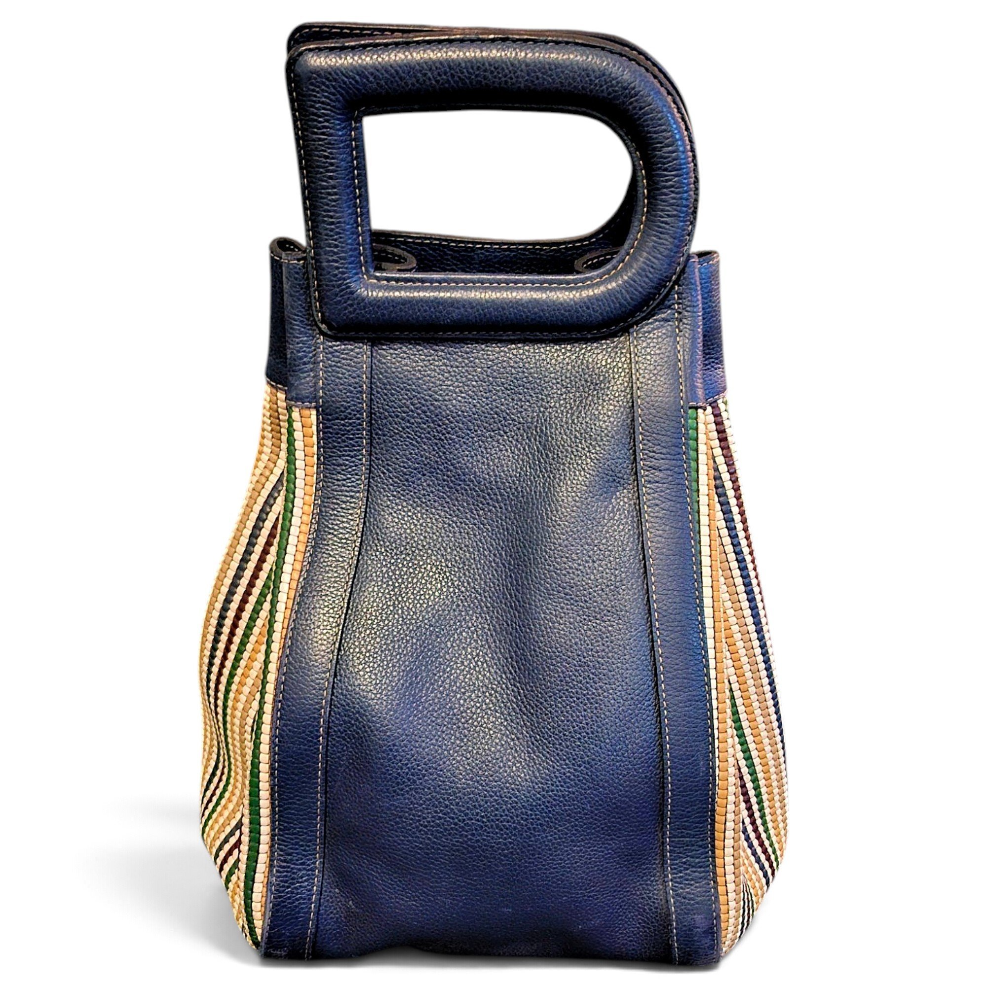 Leather handbag