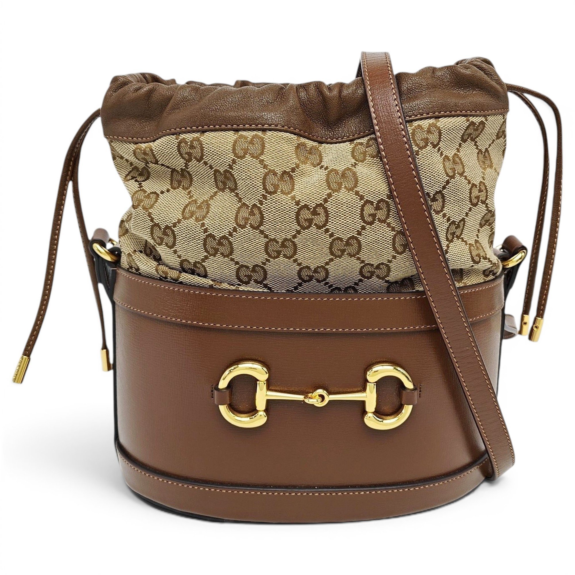 Handle Horsebit 1955 leather handbag