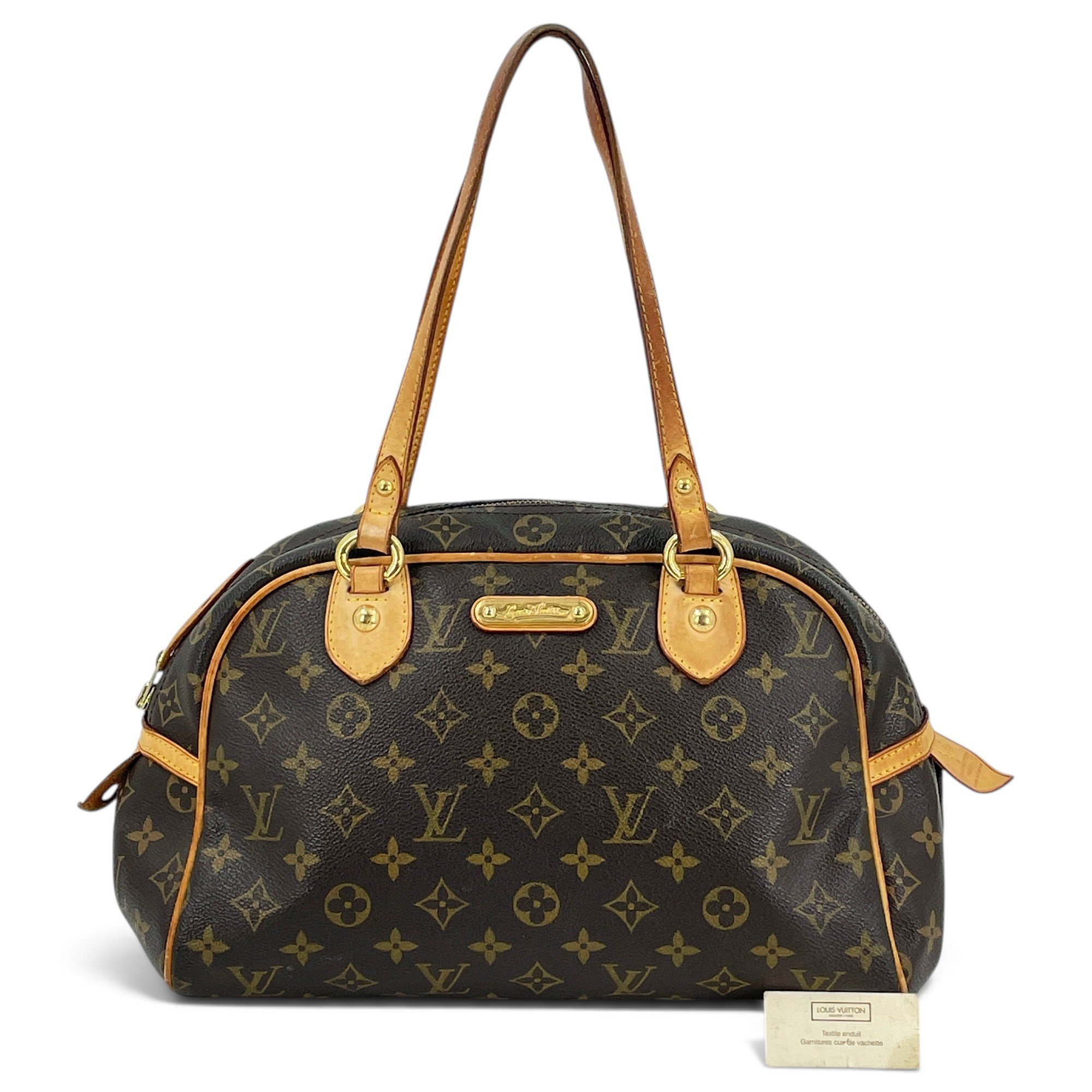 Montorgueil leather handbag