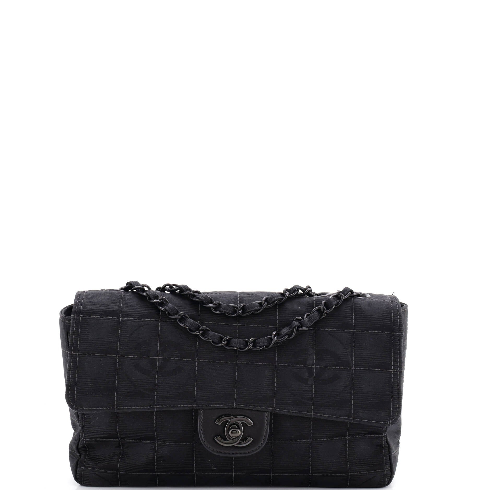 Travel Line Flap Bag Nylon Medium