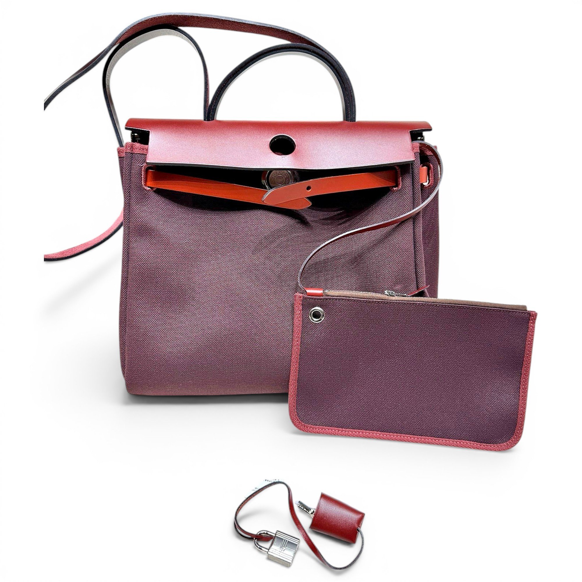 Herbag leather handbag