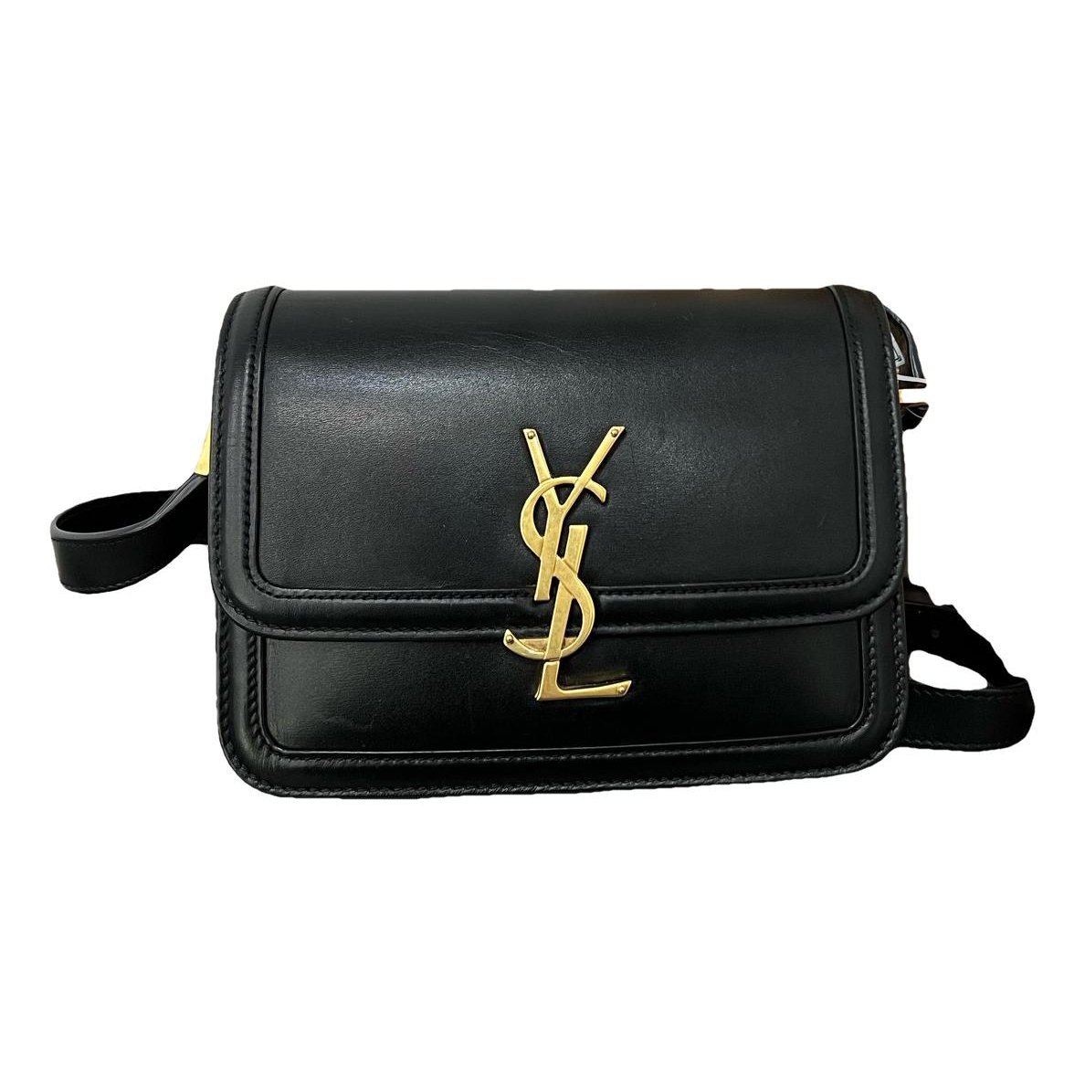Solférino leather handbag