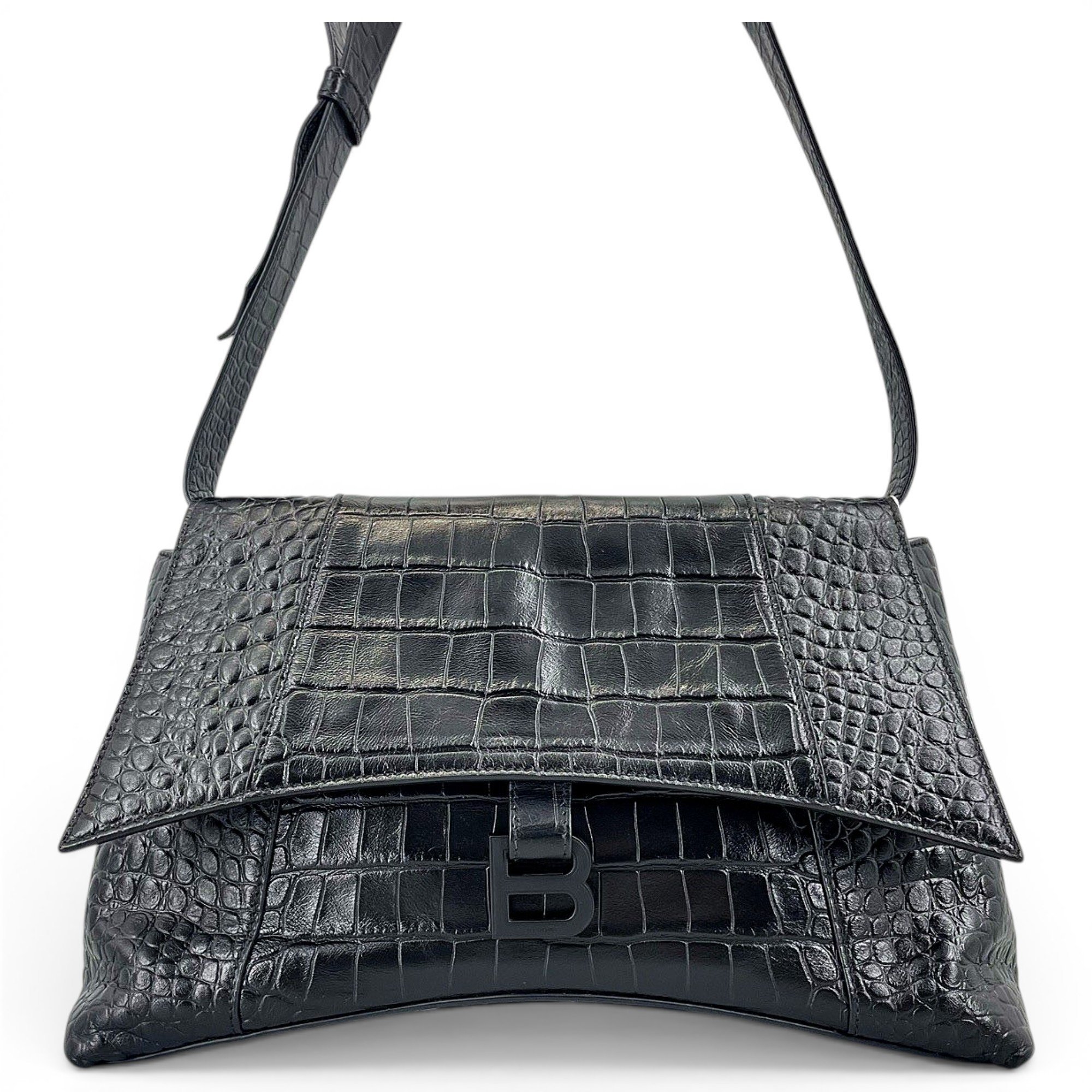 Downtown leather handbag