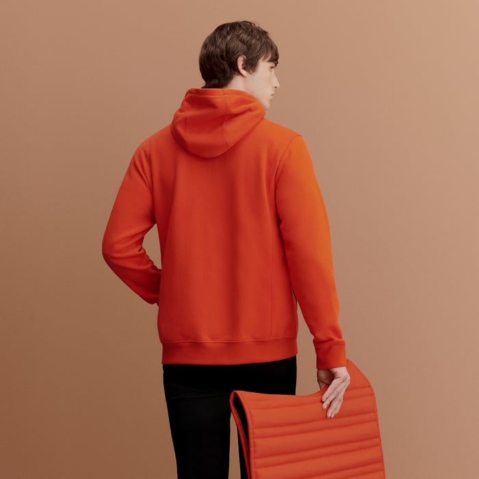 Orange Jump Hermès Fit Sweatshirt