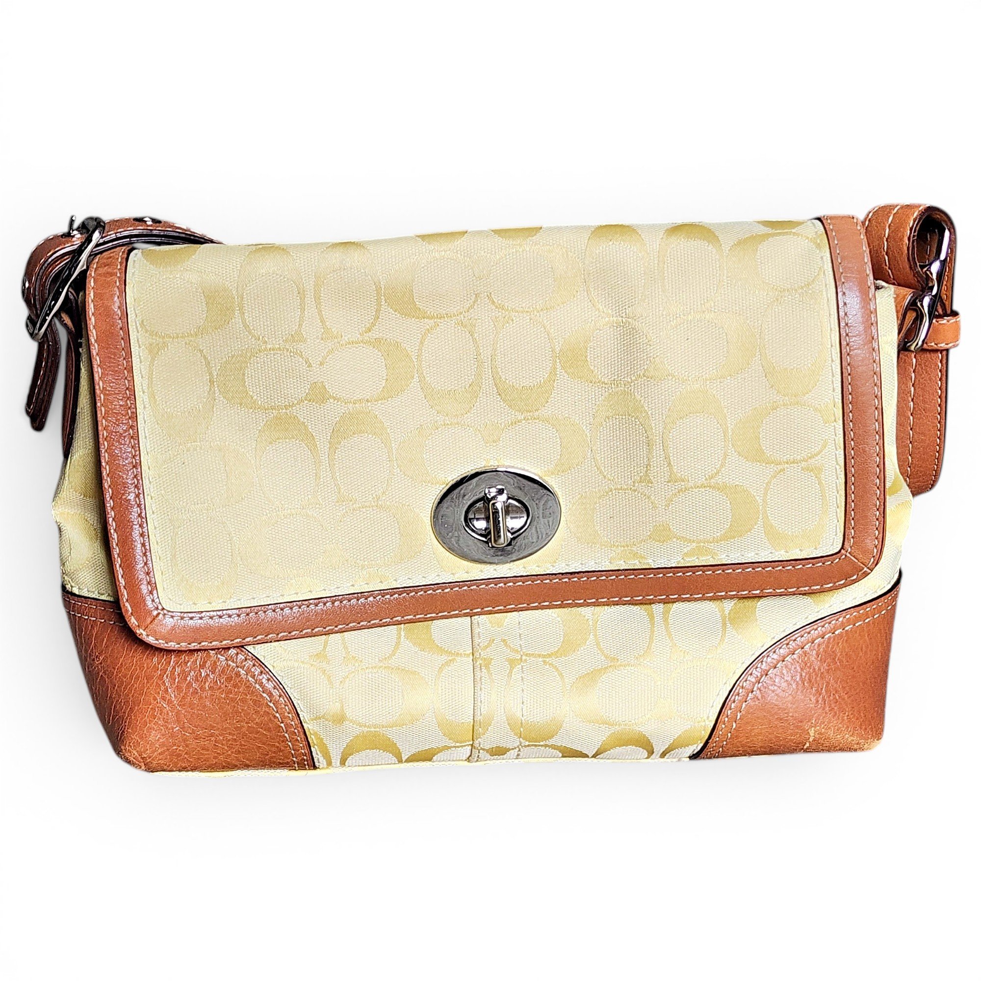 Leather crossbody bag