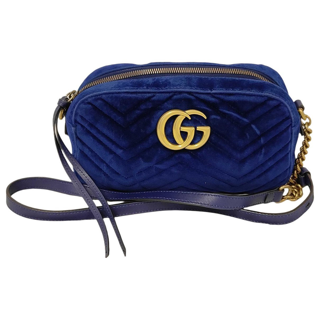 GG Marmont velvet handbag