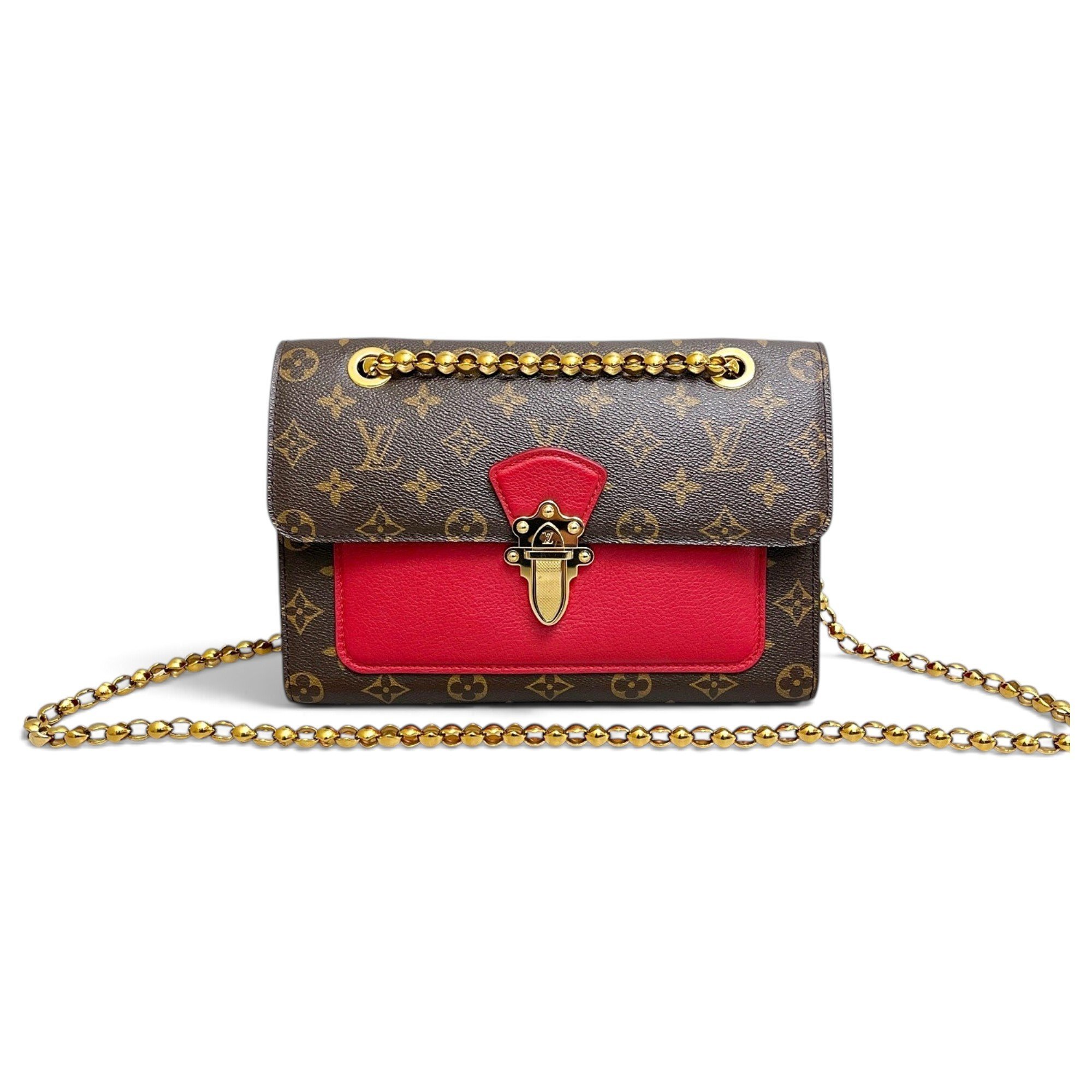 Victoire leather handbag