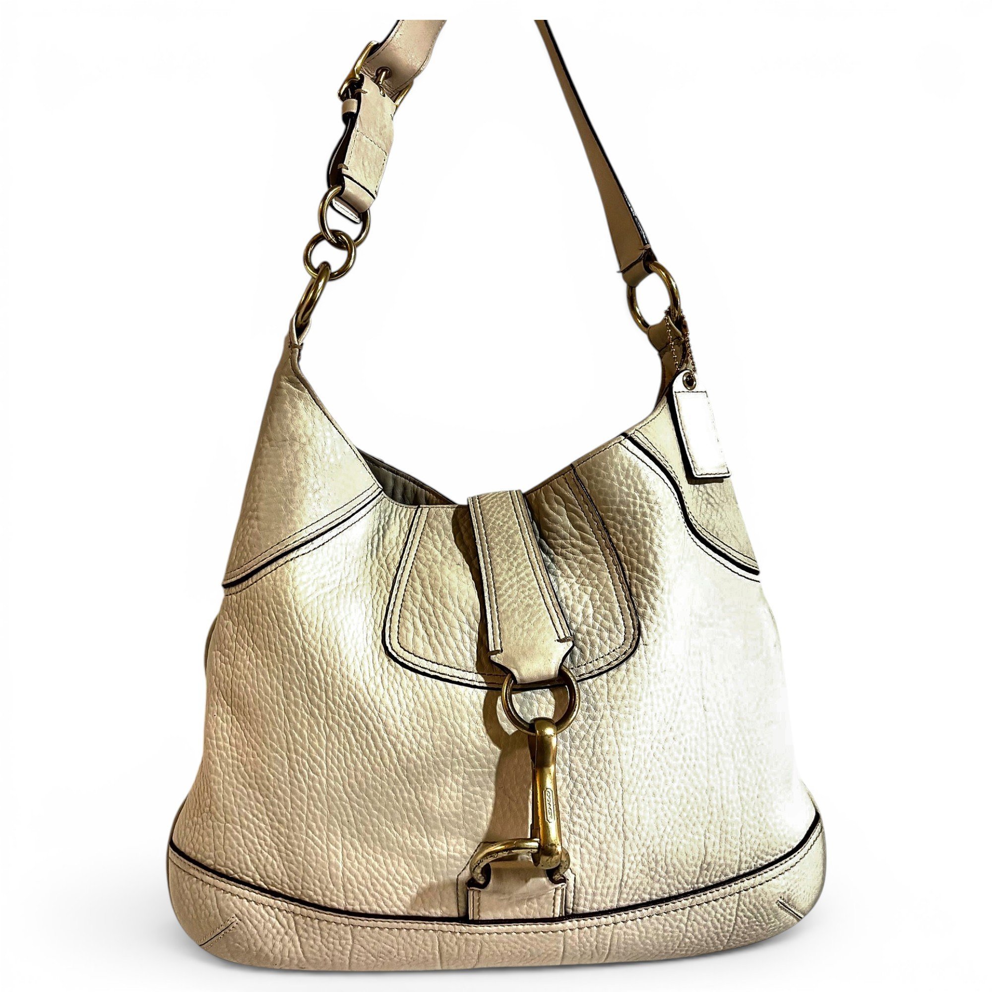Leather handbag