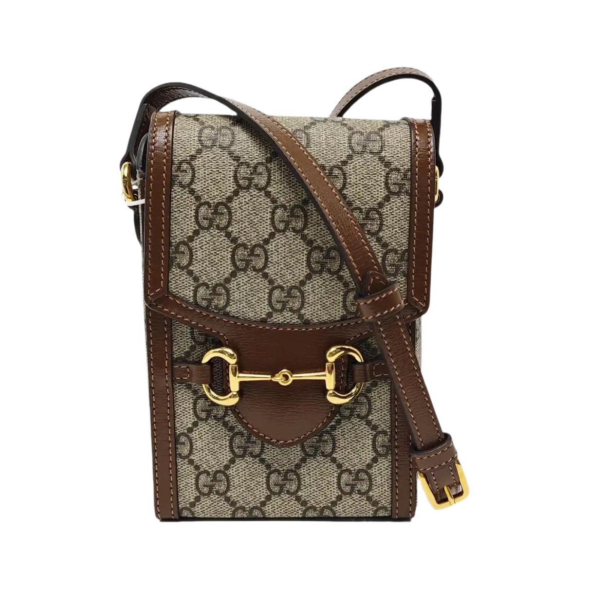 Handle Horsebit 1955 leather mini bag