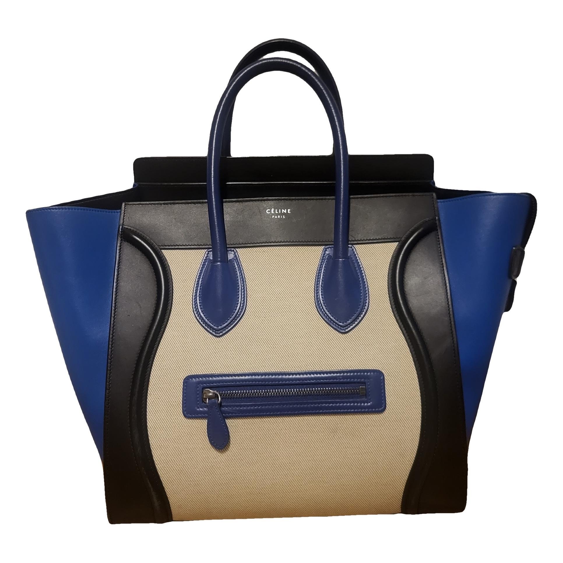 Luggage leather handbag
