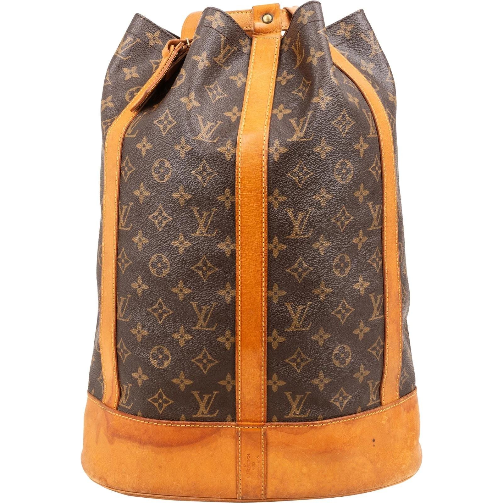 Randonnée leather backpack