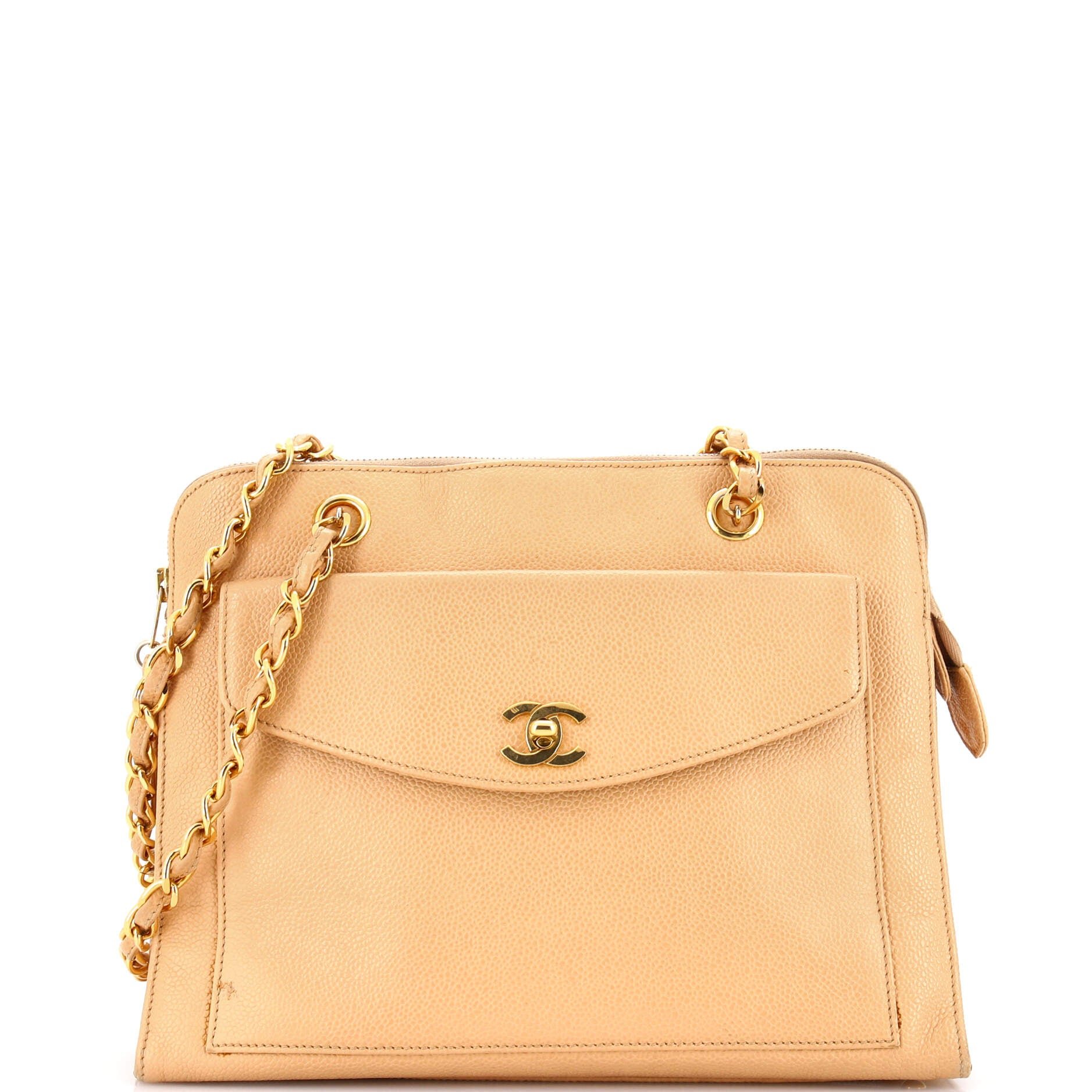 Vintage Front Pocket Camera Bag Caviar Large