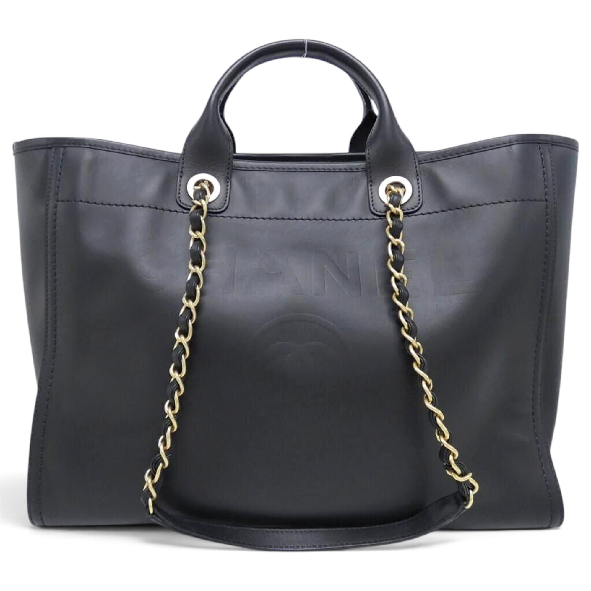 Deauville leather tote