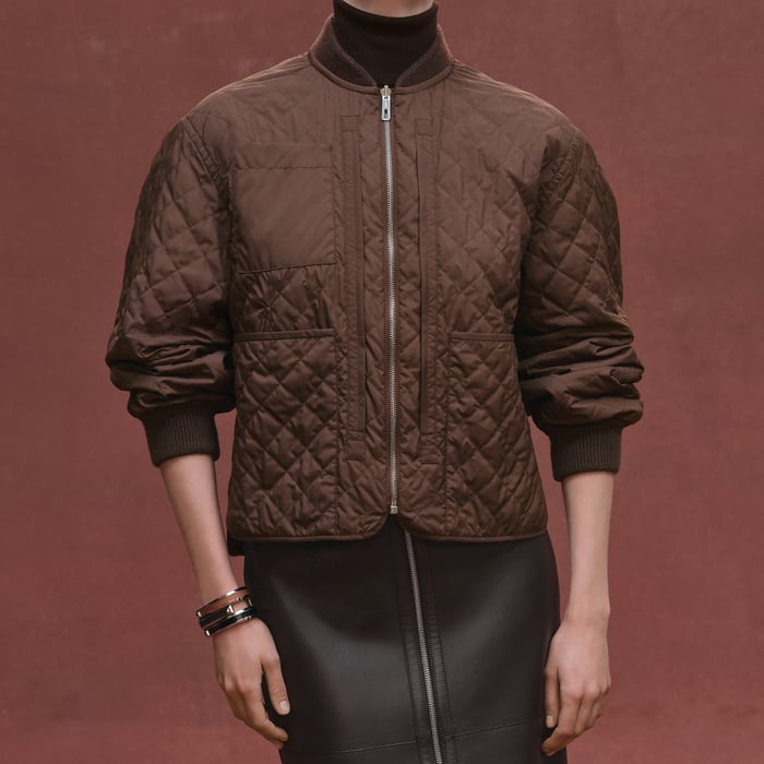 Marron Érable Modular Coat